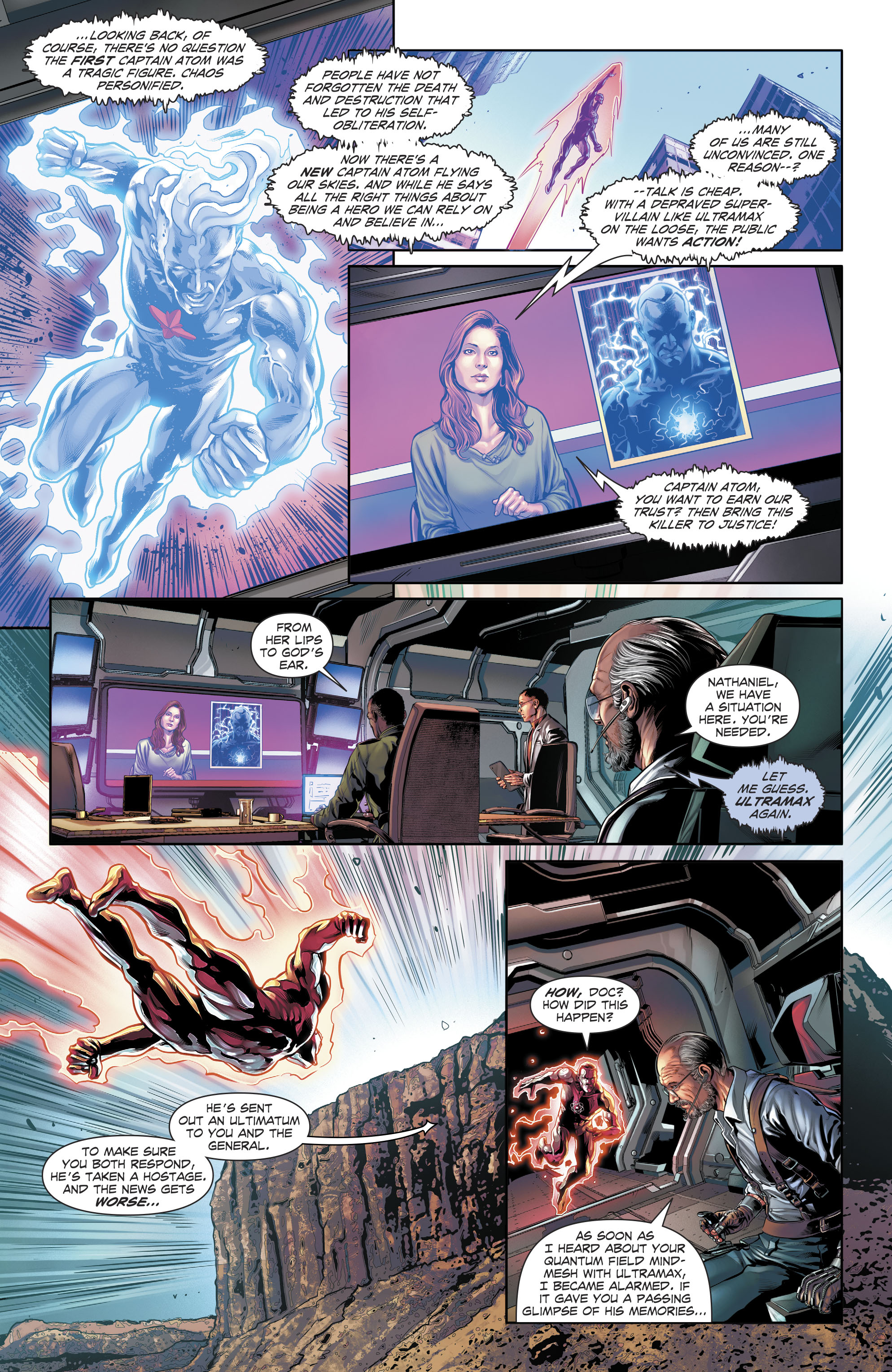 Read online The Fall and Rise of Captain Atom comic -  Issue #6 - 8