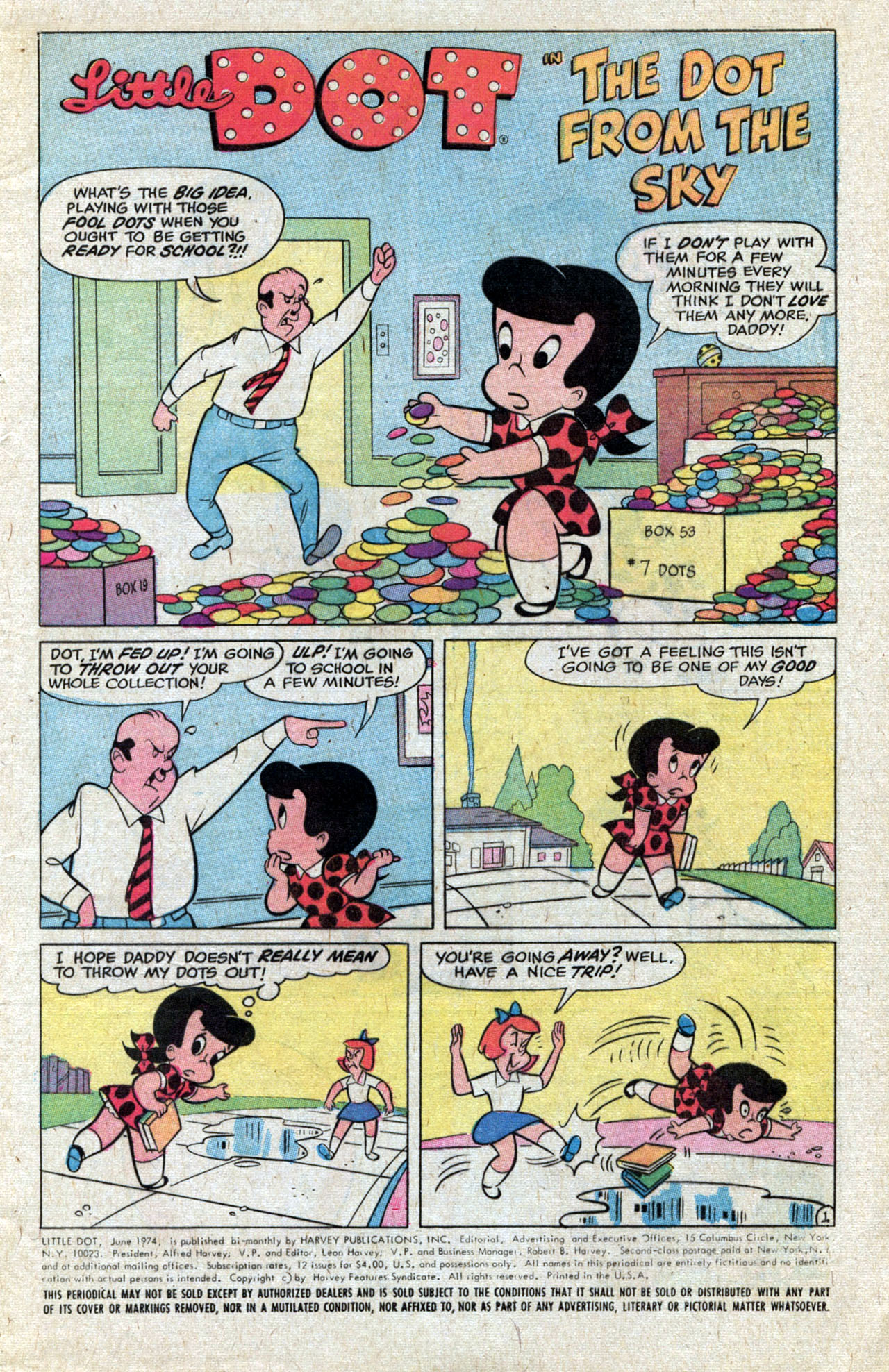 Read online Little Dot (1953) comic -  Issue #153 - 5