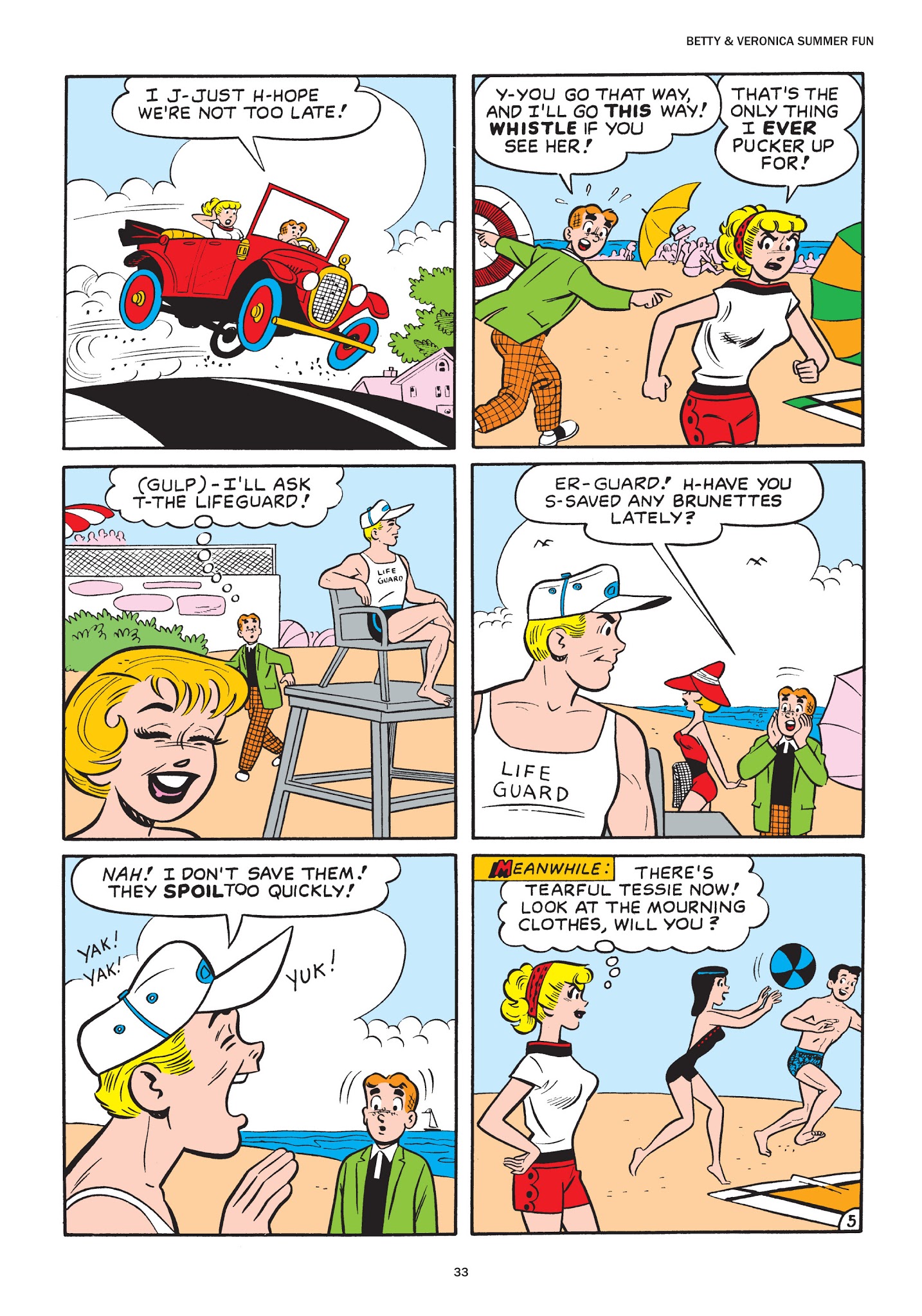 Read online Betty and Veronica Summer Fun comic -  Issue # TPB - 35