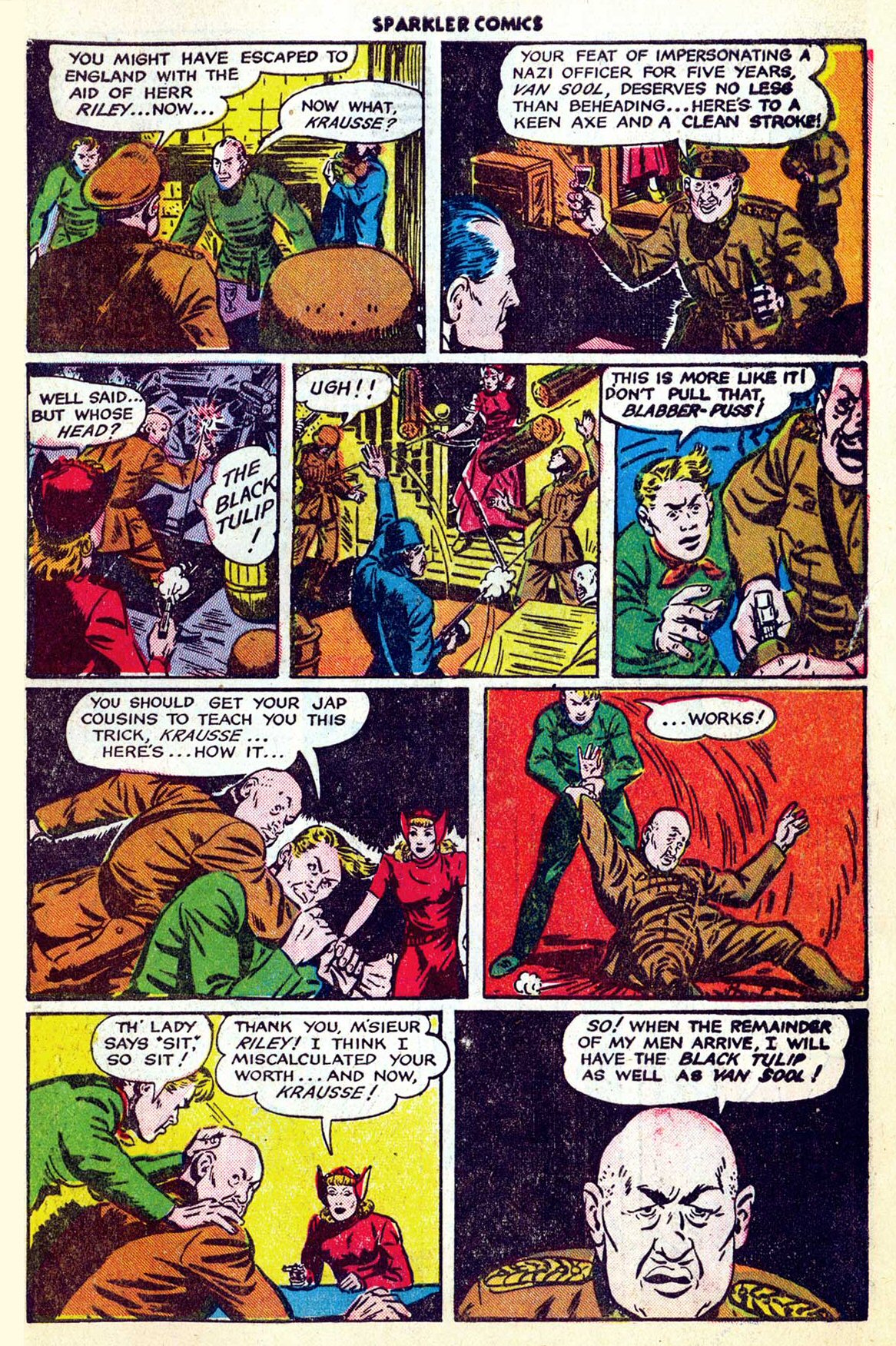 Read online Sparkler Comics comic -  Issue #33 - 42