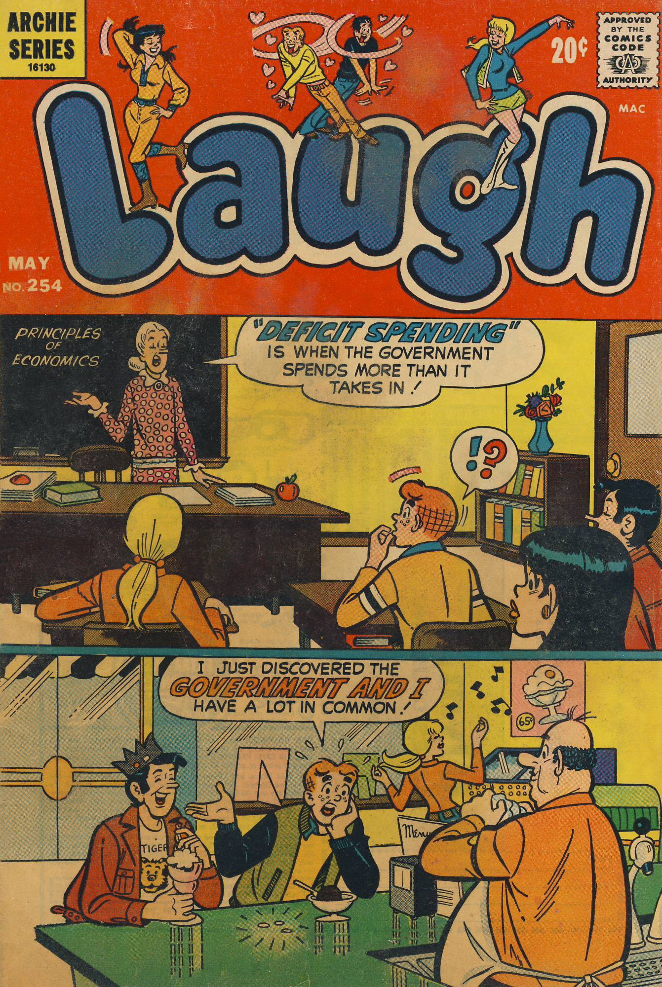 Read online Laugh (Comics) comic -  Issue #254 - 1