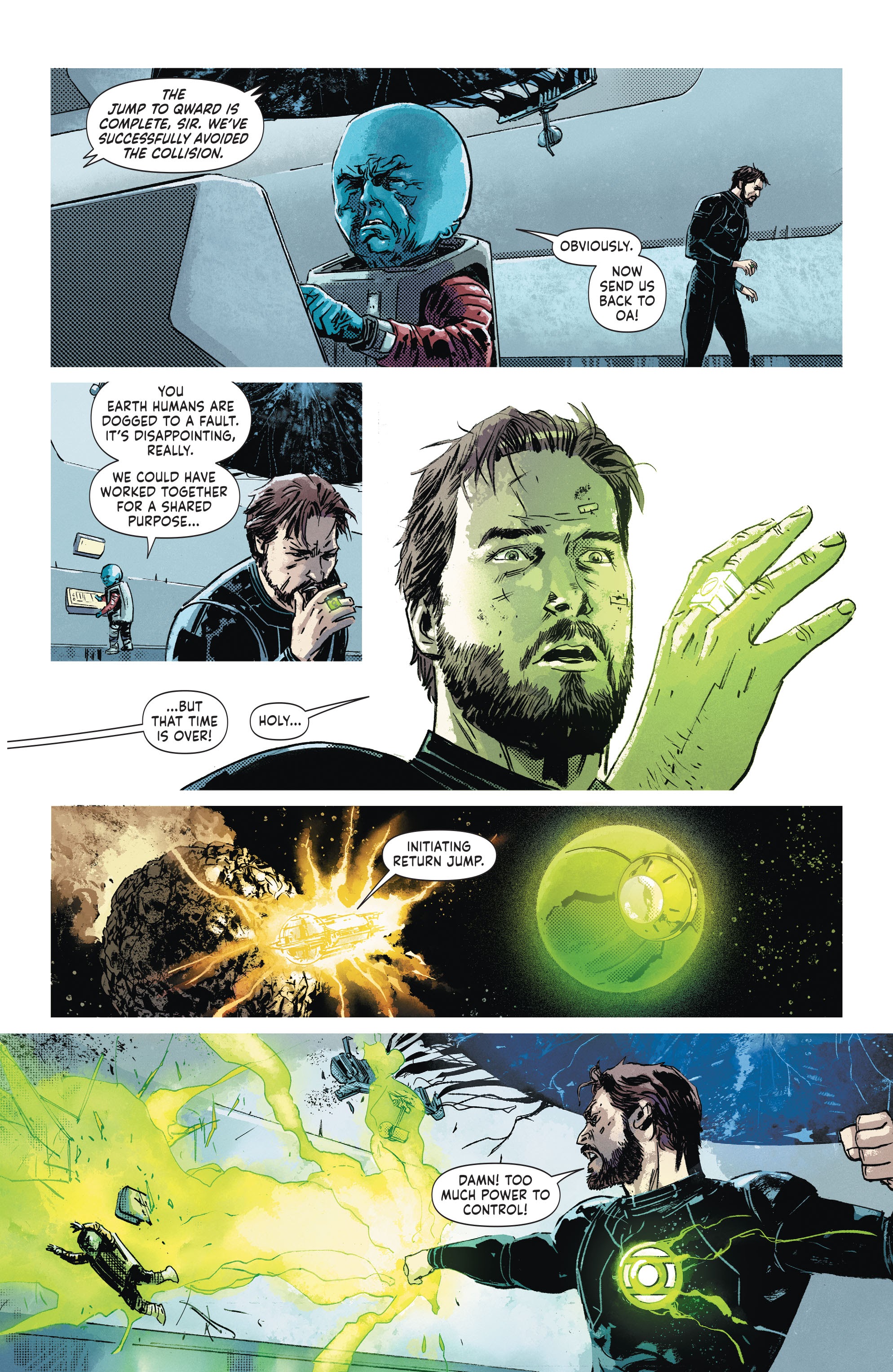 Read online Green Lantern: Earth One comic -  Issue # TPB 2 - 128