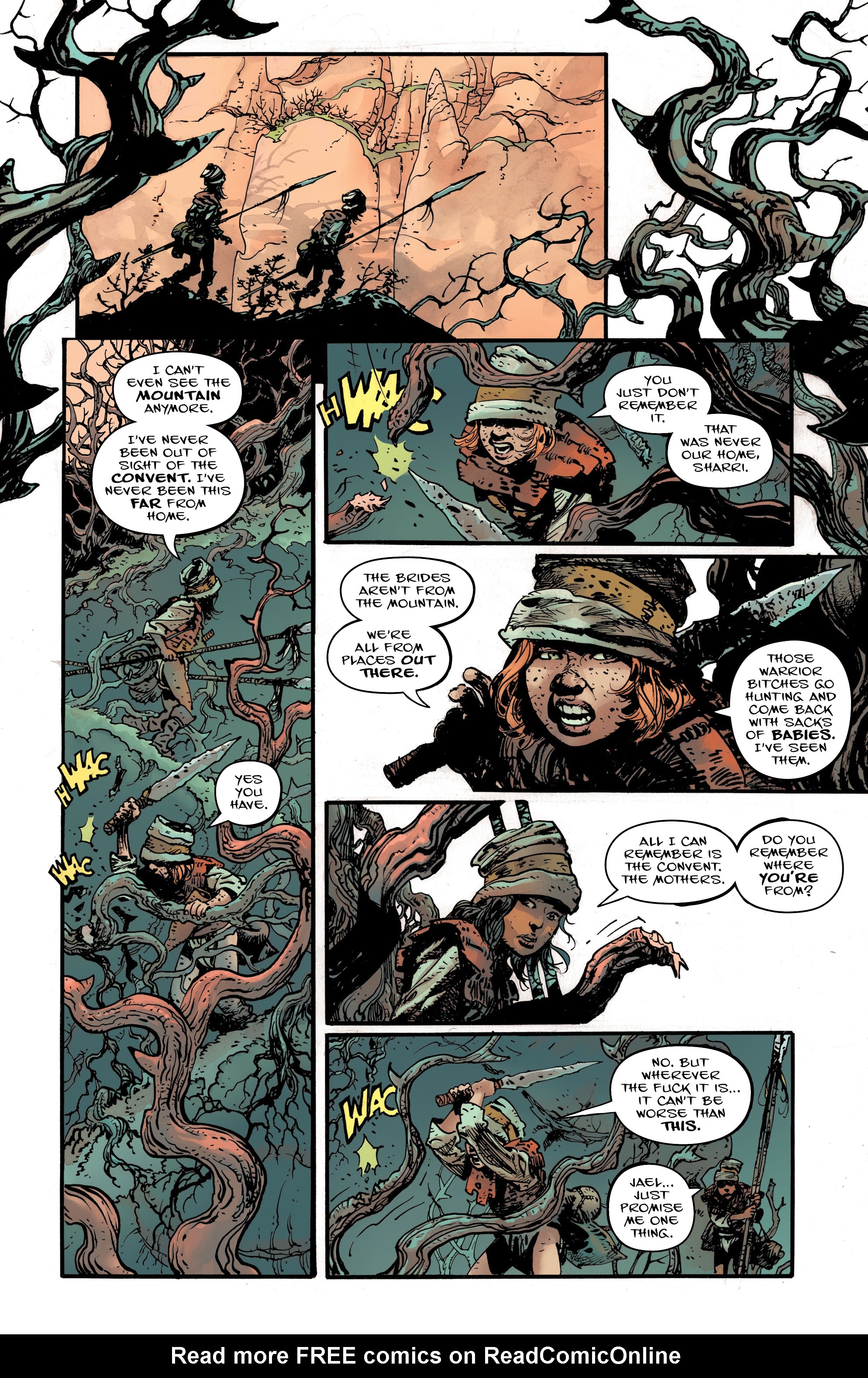 Read online The Goddamned: The Virgin Brides comic -  Issue #3 - 7
