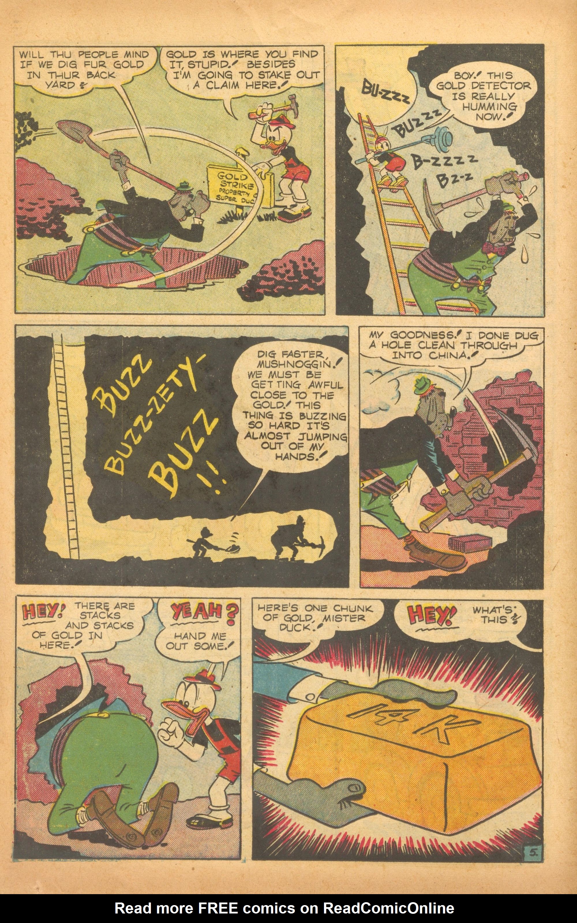Read online Super Duck Comics comic -  Issue #47 - 14