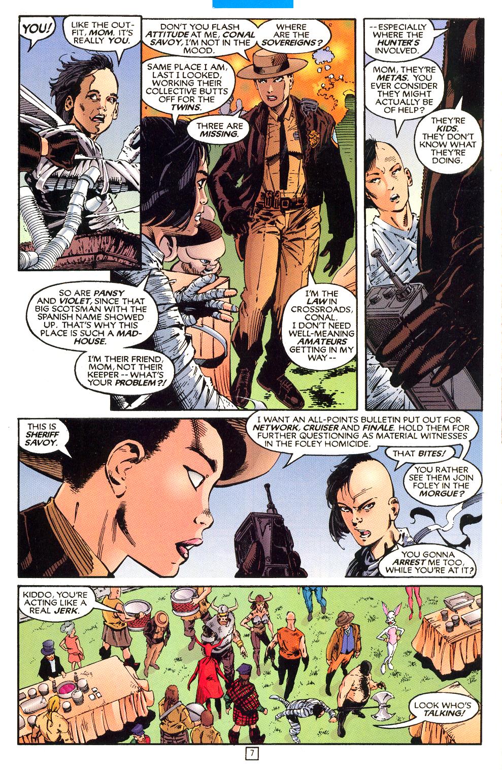 Read online Sovereign Seven comic -  Issue #7 - 7