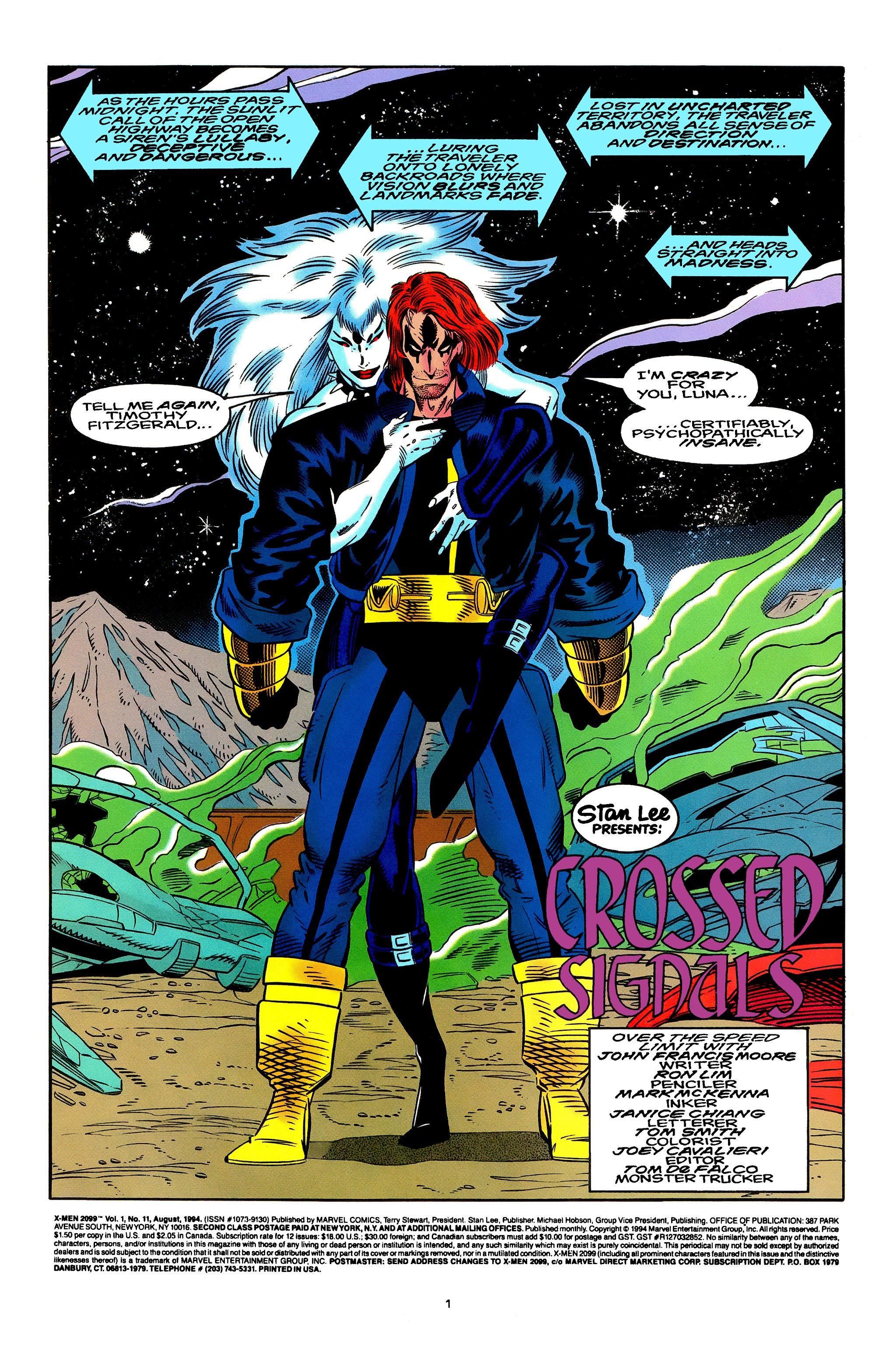 Read online X-Men 2099 comic -  Issue #11 - 2