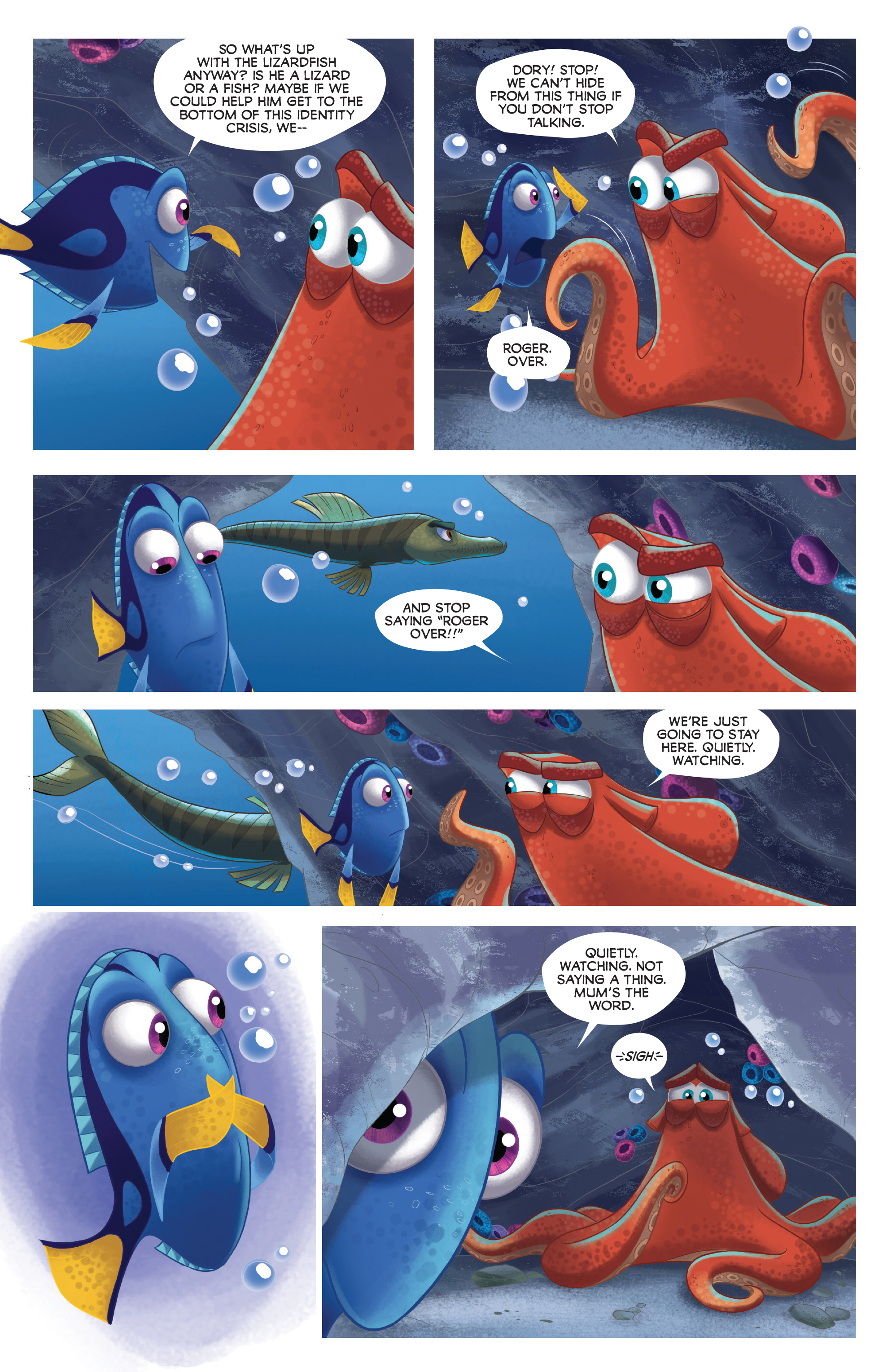 Read online Disney Pixar Finding Dory comic -  Issue #1 - 8