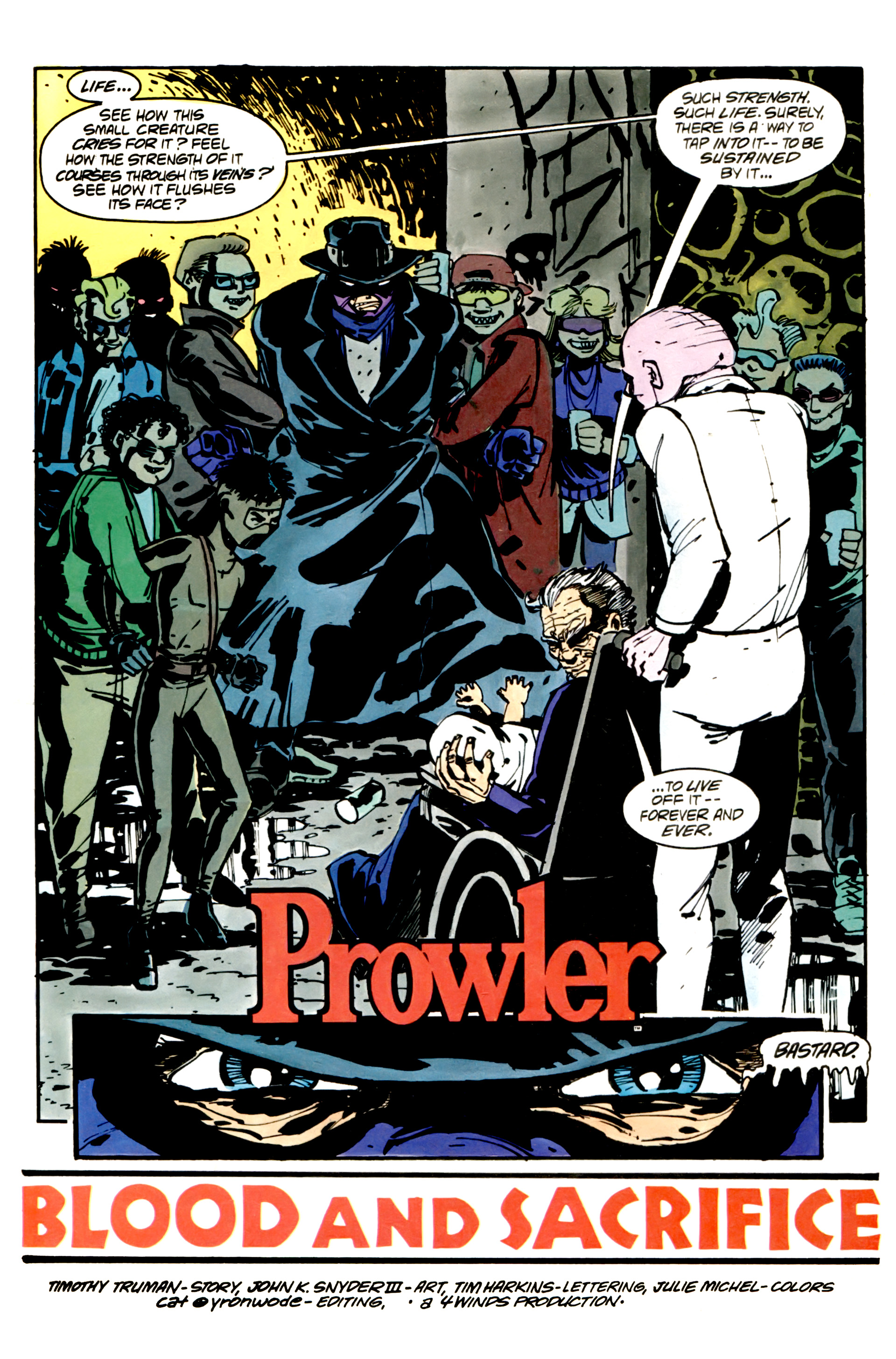 Read online Prowler (1987) comic -  Issue #4 - 3