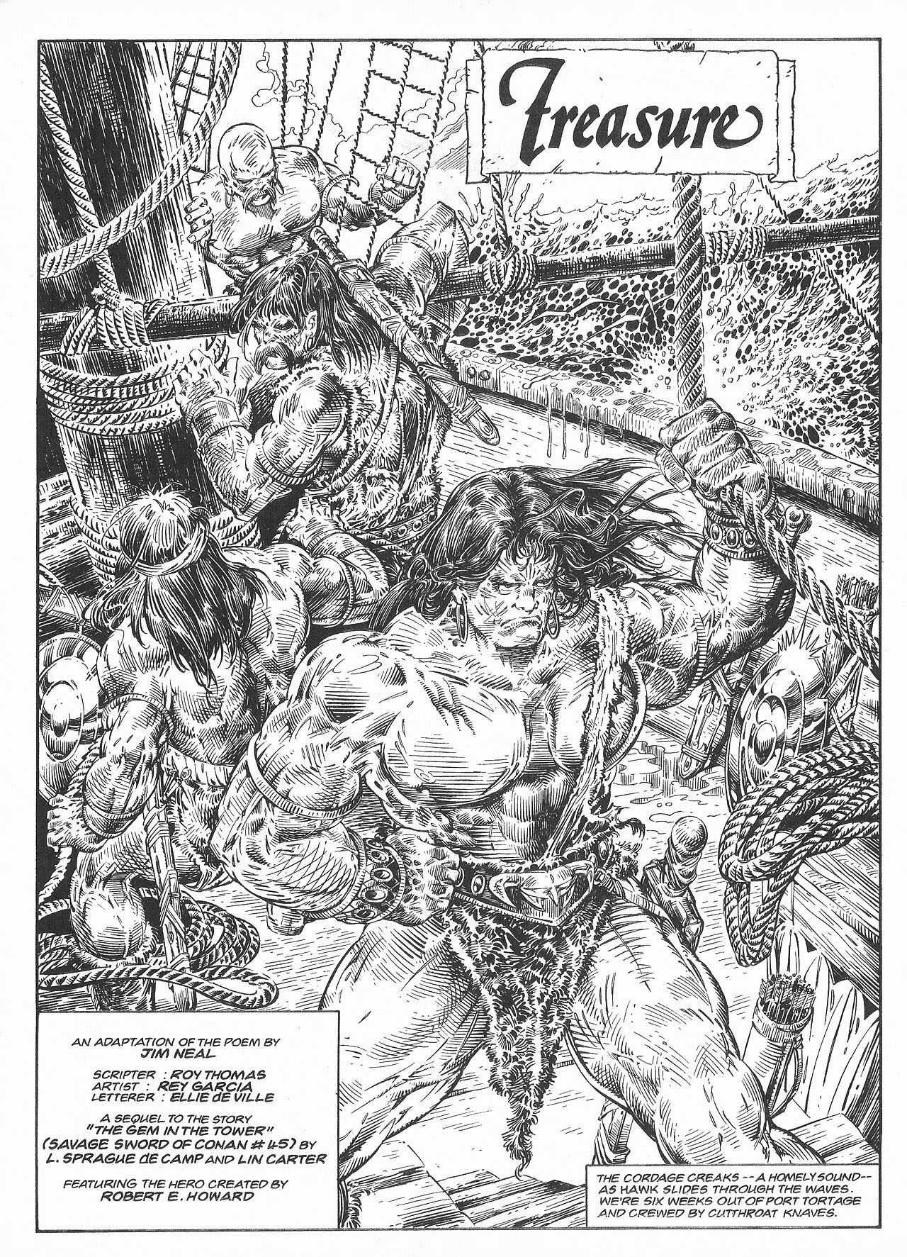 Read online The Savage Sword Of Conan comic -  Issue #227 - 19