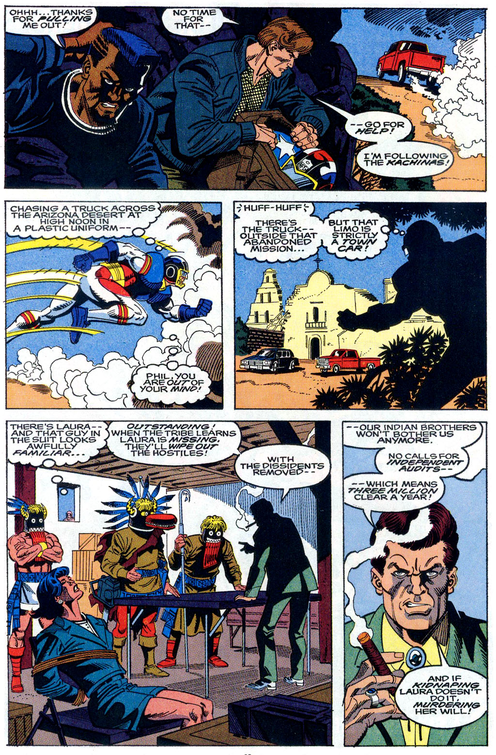 Read online NFL SuperPro comic -  Issue #6 - 18