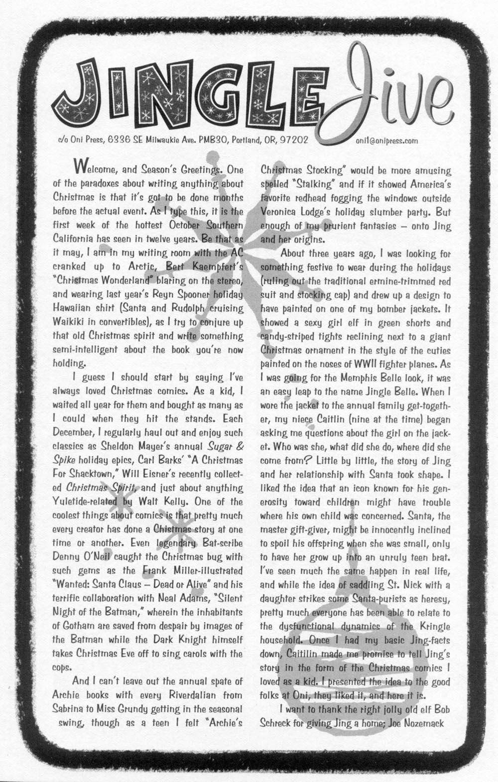 Read online Jingle Belle (1999) comic -  Issue #1 - 28