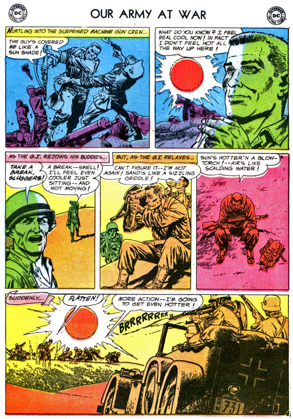 Read online Our Army at War (1952) comic -  Issue #70 - 21