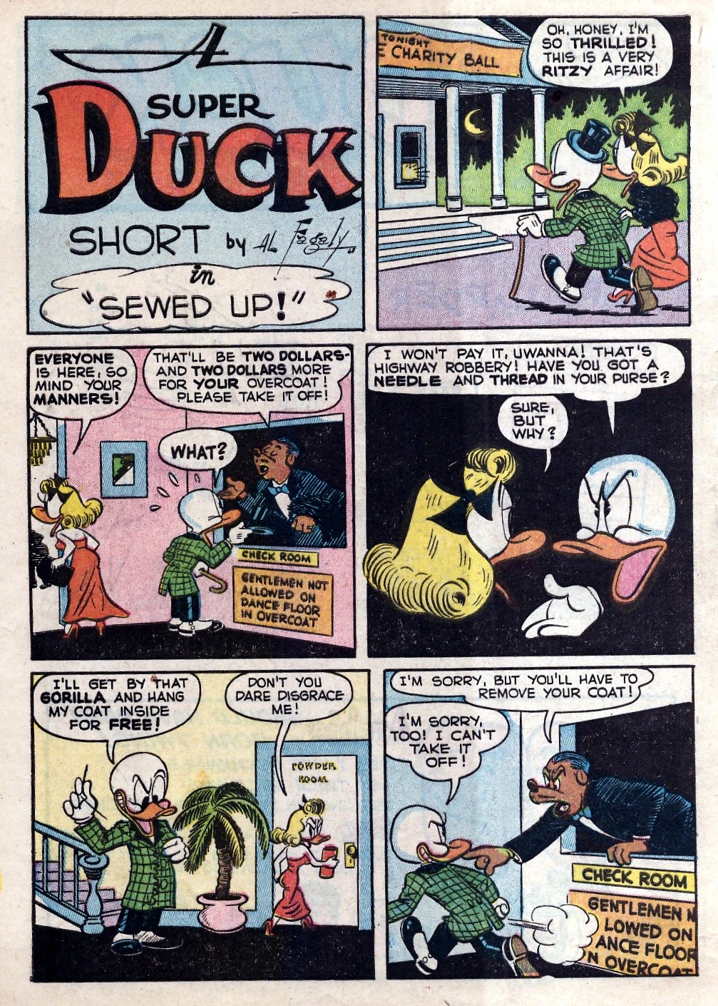 Read online Super Duck Comics comic -  Issue #27 - 44