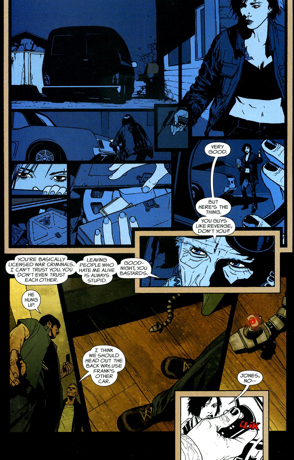 Read online Desolation Jones comic -  Issue #6 - 6