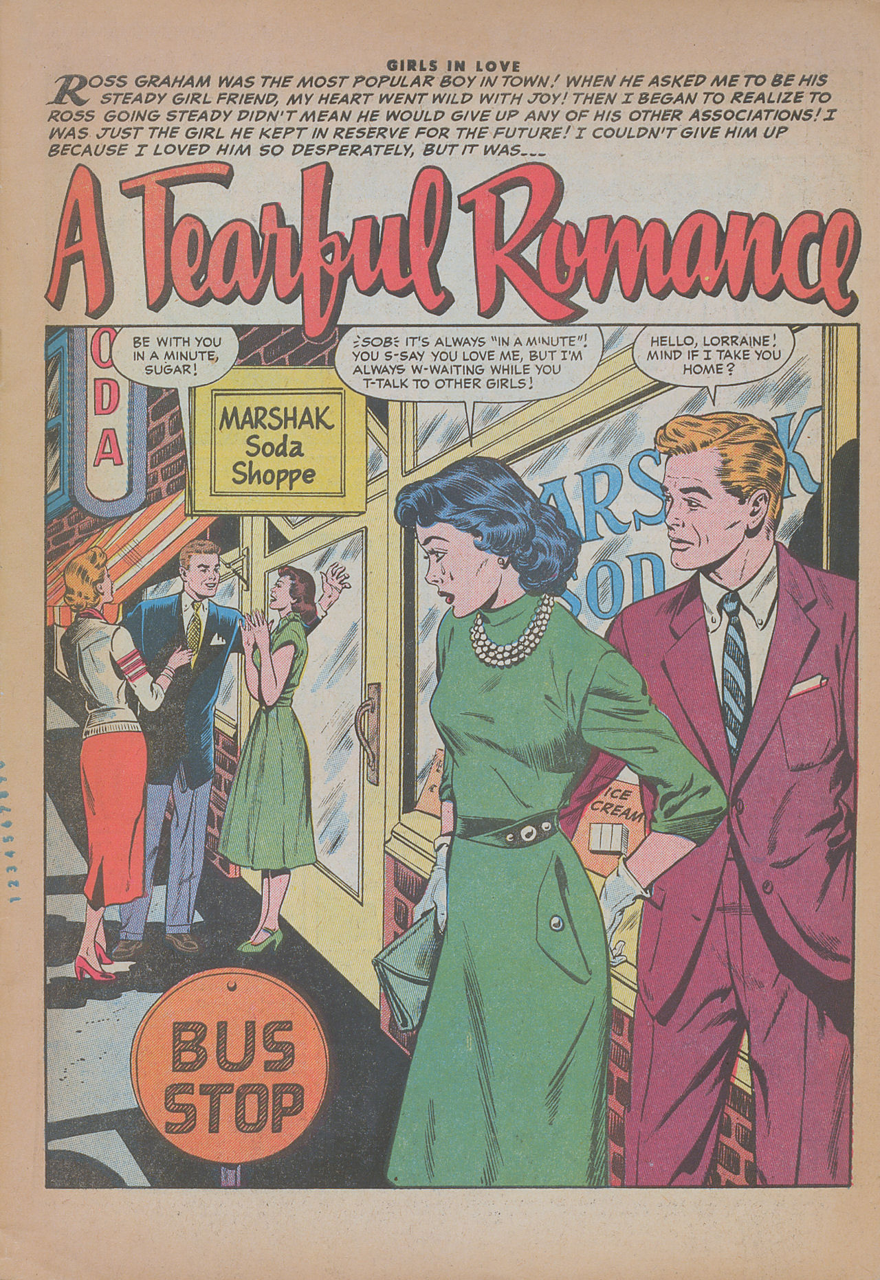 Read online Girls in Love (1955) comic -  Issue #53 - 3