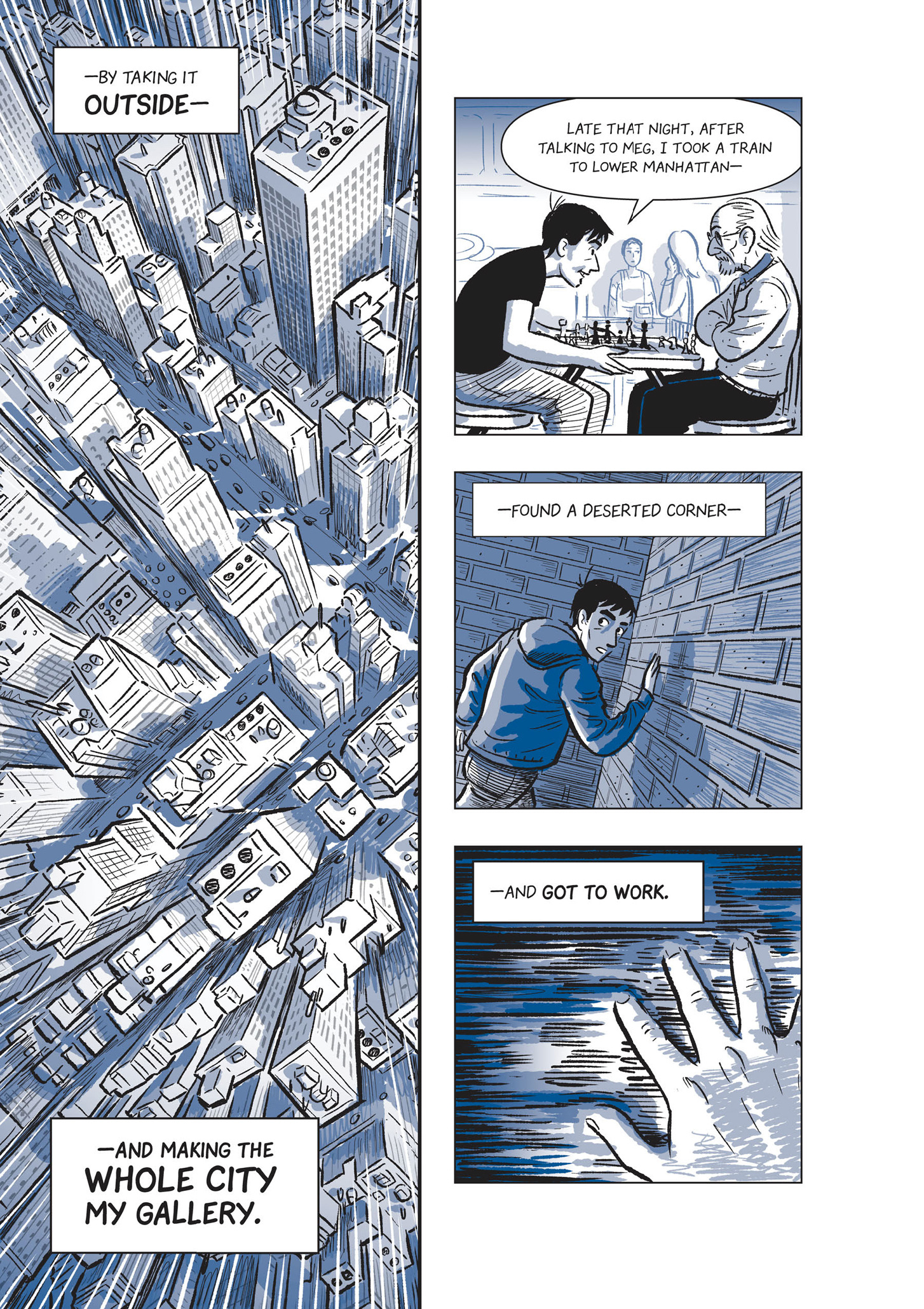 Read online The Sculptor comic -  Issue # Part 3 - 43