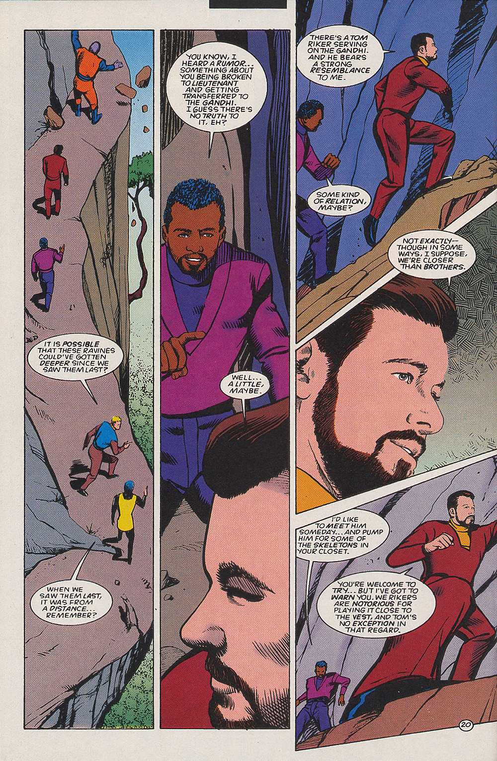 Read online Star Trek: The Next Generation (1989) comic -  Issue #67 - 21