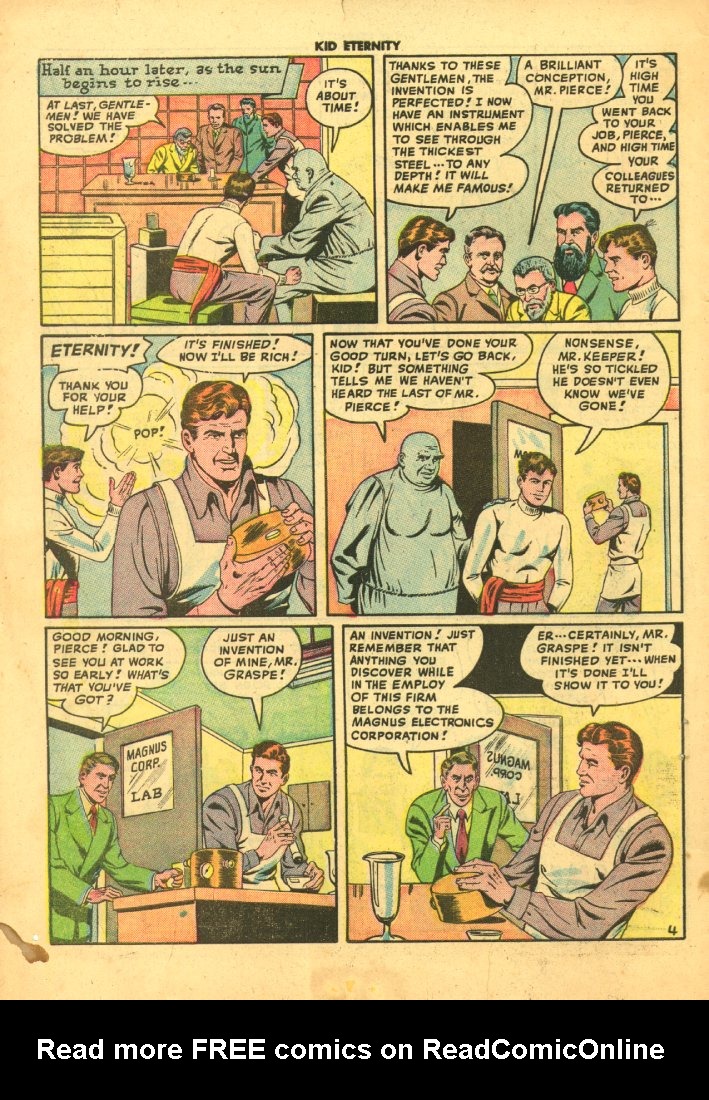 Read online Kid Eternity (1946) comic -  Issue #11 - 6