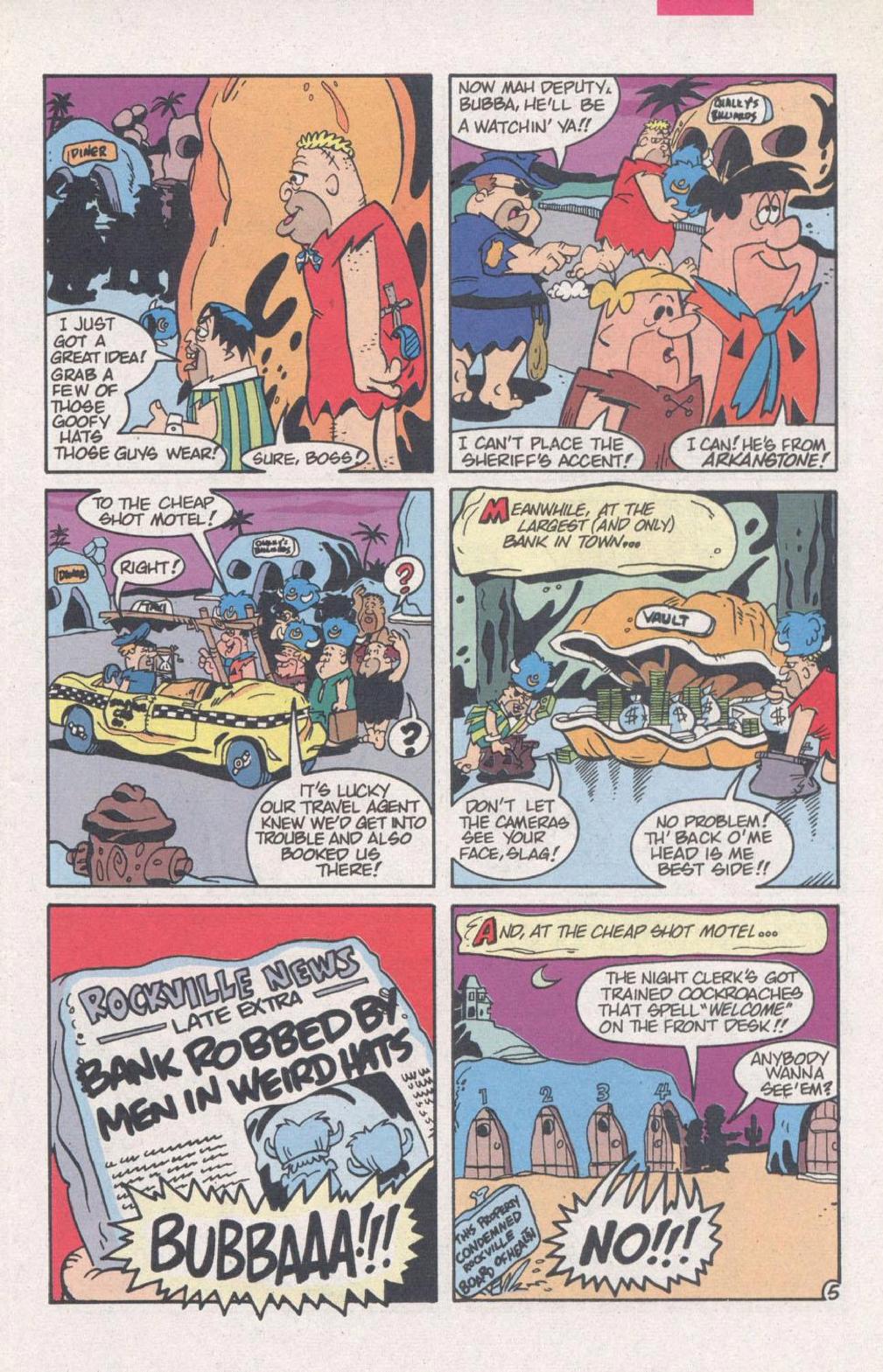 Read online The Flintstones (1995) comic -  Issue #6 - 6