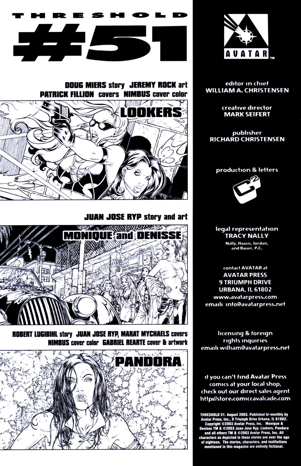 Read online Threshold (1998) comic -  Issue #51 - 3