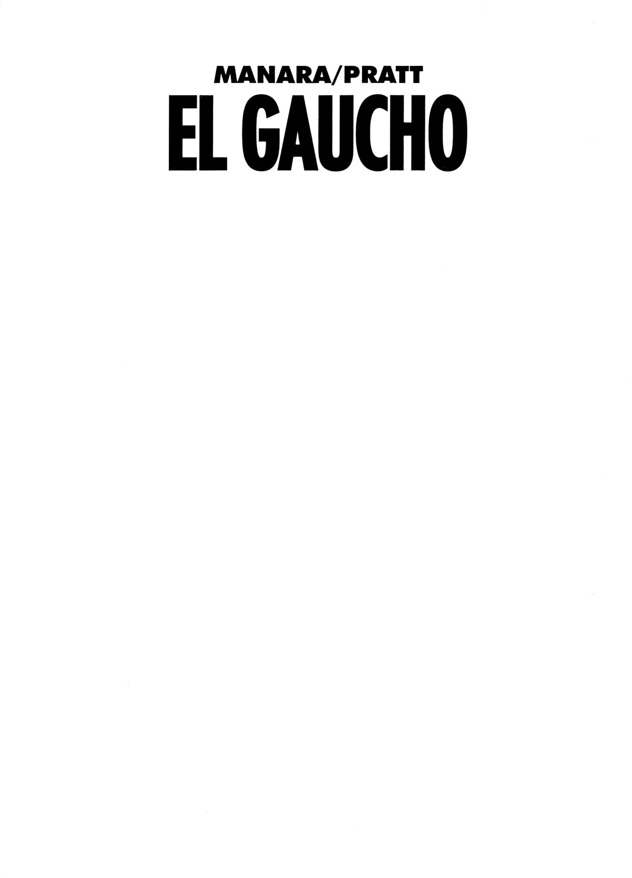 Read online El Gaucho comic -  Issue # TPB - 3