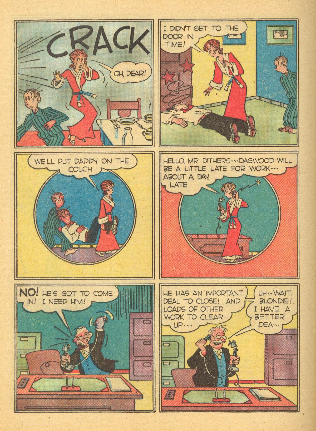 Read online Blondie Comics (1947) comic -  Issue #3 - 28