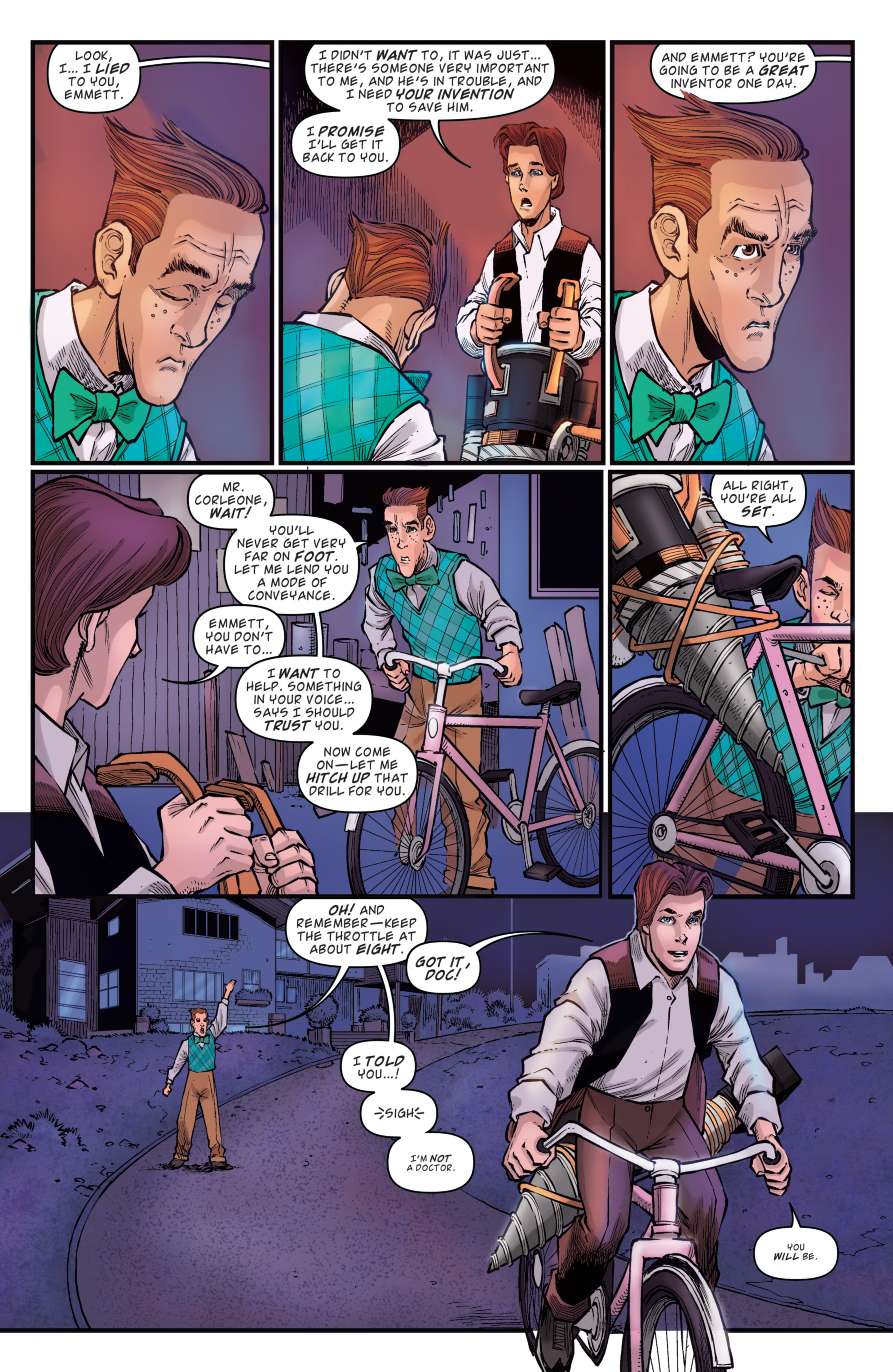 Read online Back to the Future: Citizen Brown comic -  Issue #1 - 24