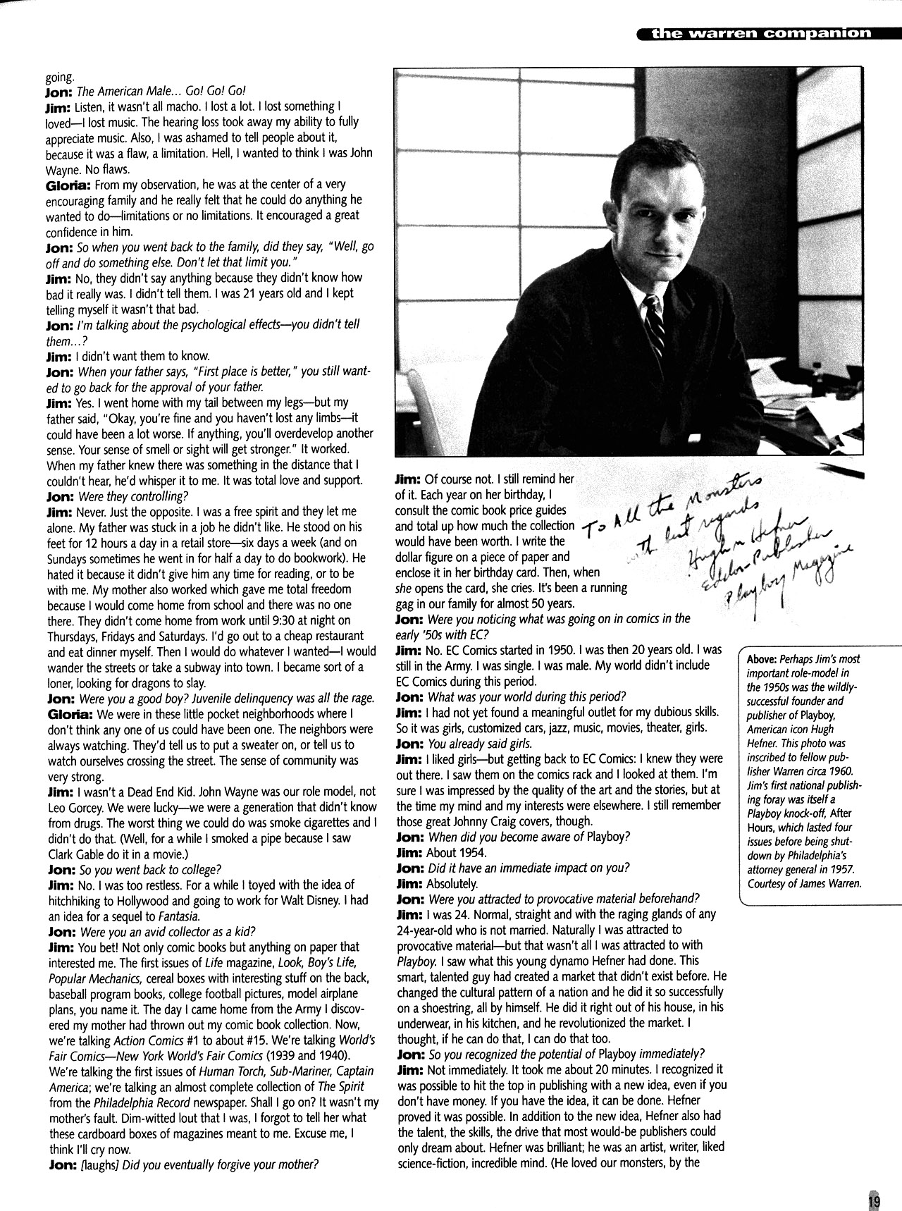 Read online Warren Companion comic -  Issue # TPB (Part 1) - 19