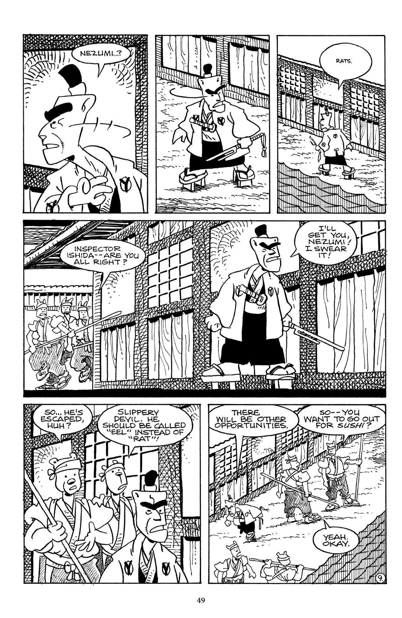 Read online The Usagi Yojimbo Saga comic -  Issue # TPB 5 - 46