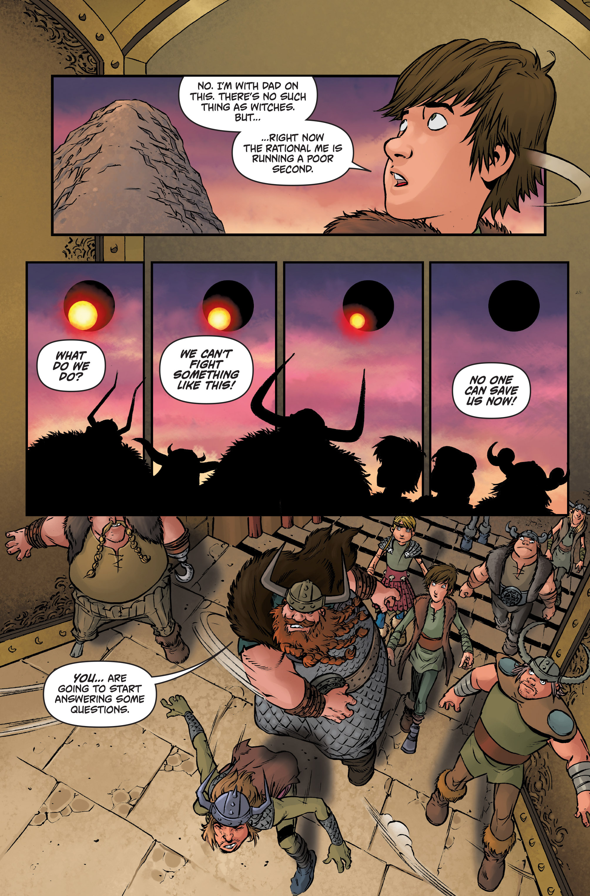Read online DreamWorks Dragons: Defenders of Berk Collection: Fire & Ice comic -  Issue # TPB - 19