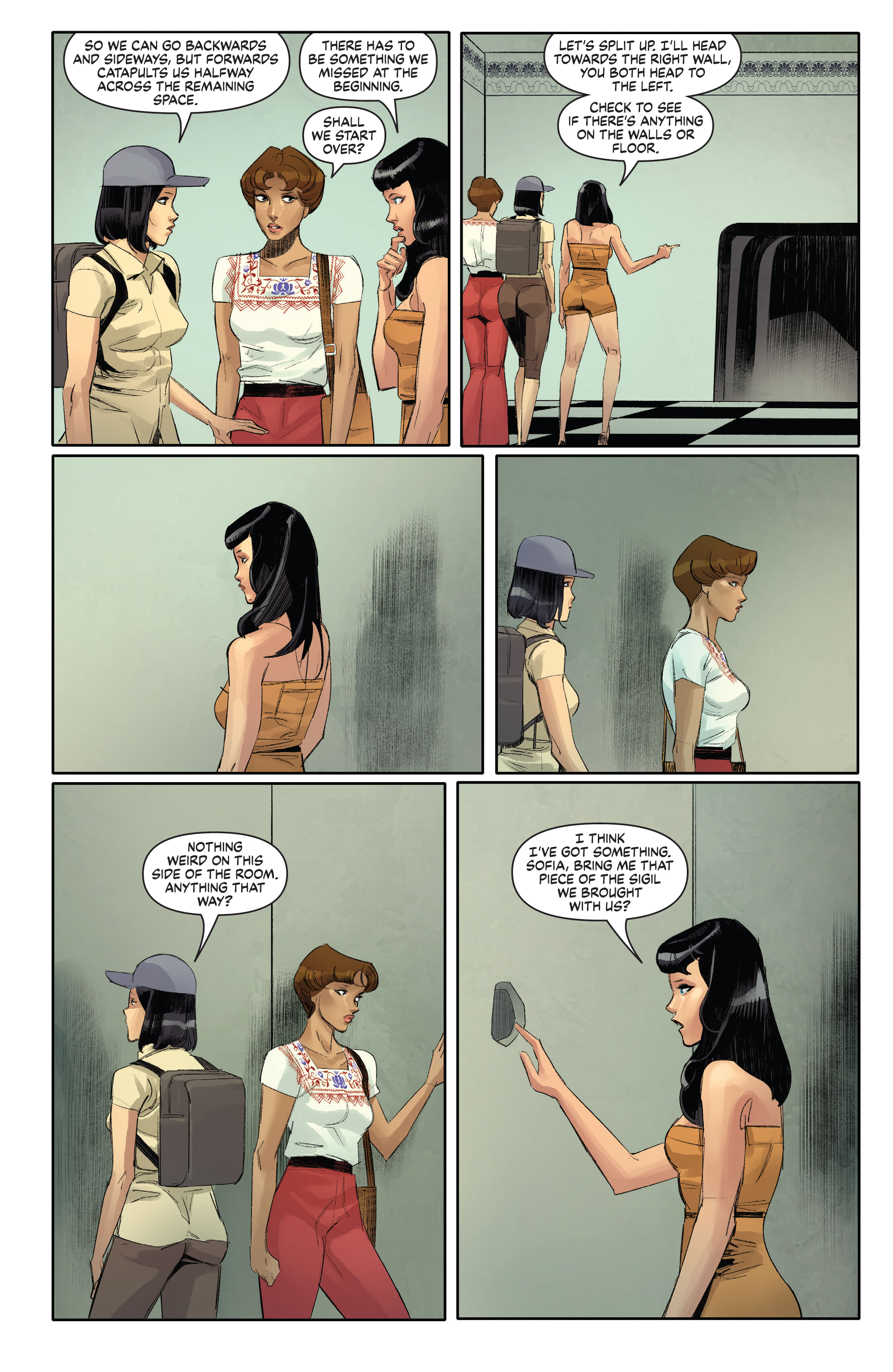 Read online Bettie Page: The Alien Agenda comic -  Issue #3 - 23