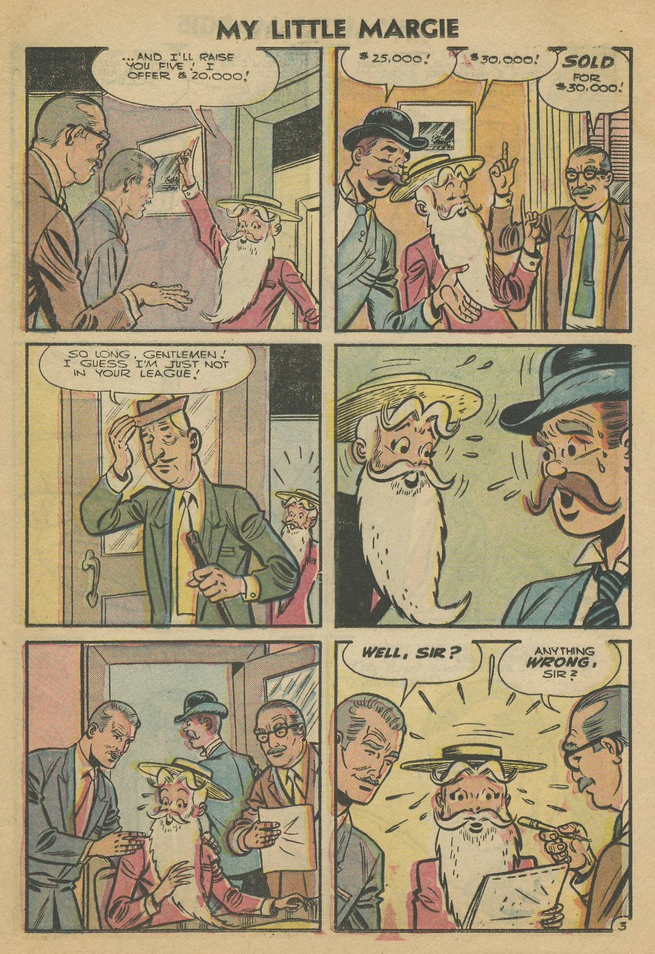 Read online My Little Margie (1954) comic -  Issue #12 - 13