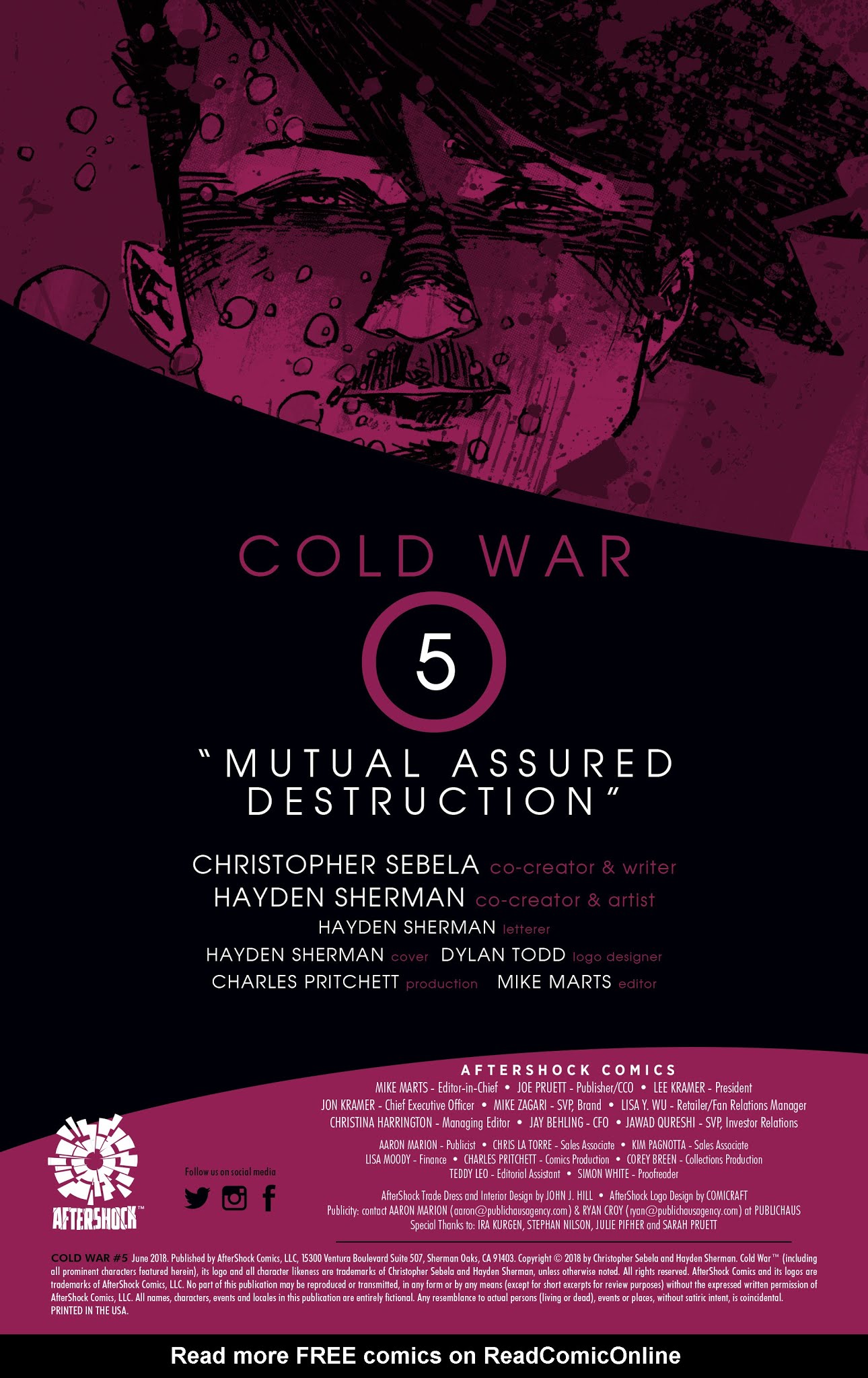 Read online Cold War (2018) comic -  Issue #5 - 2