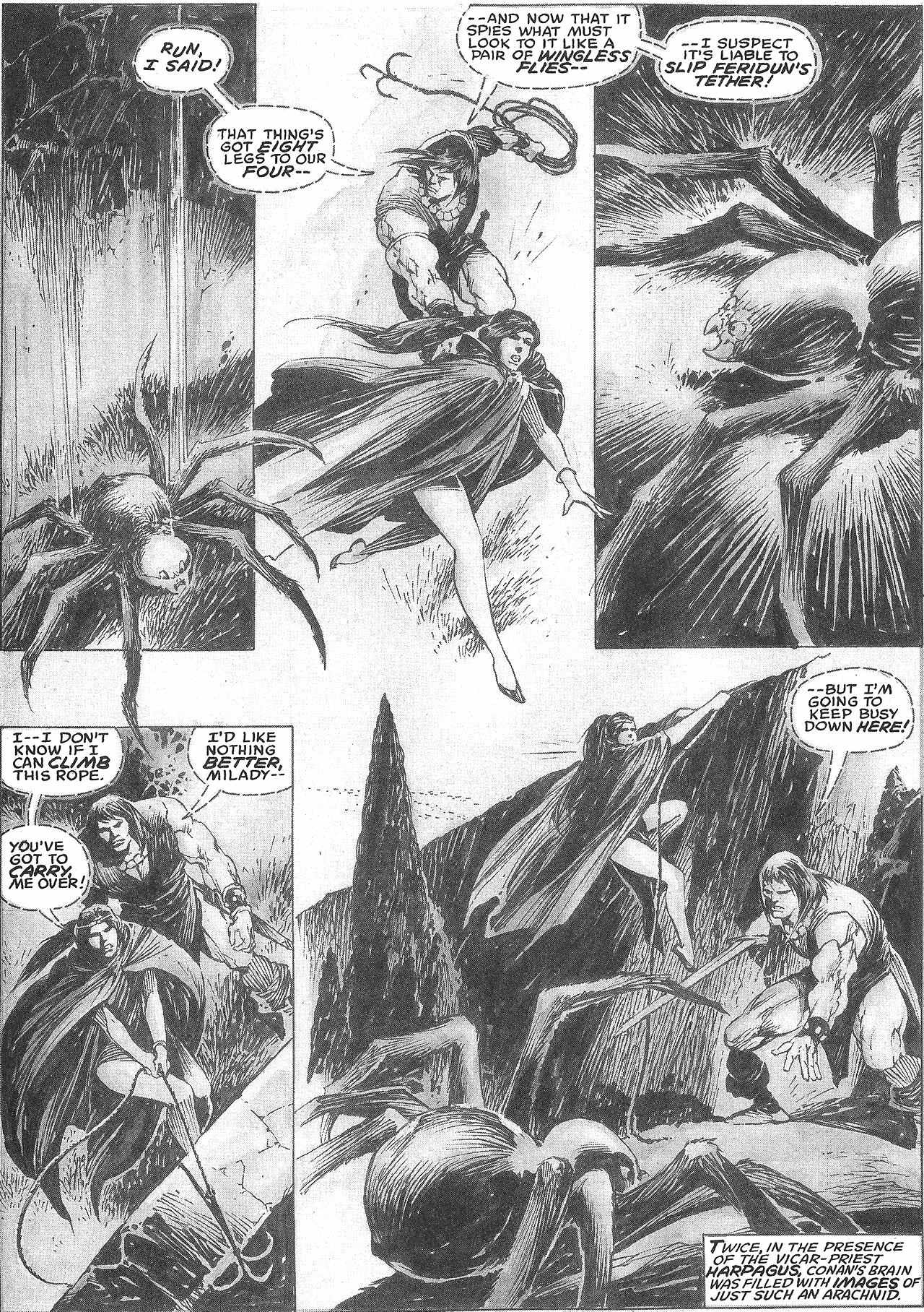 Read online The Savage Sword Of Conan comic -  Issue #209 - 38