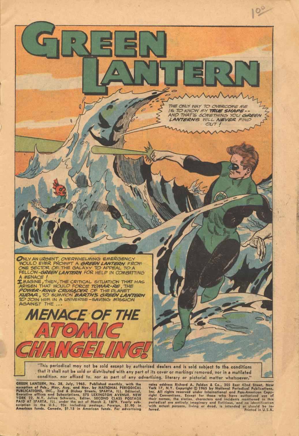Green Lantern (1960) Issue #38 #41 - English 3