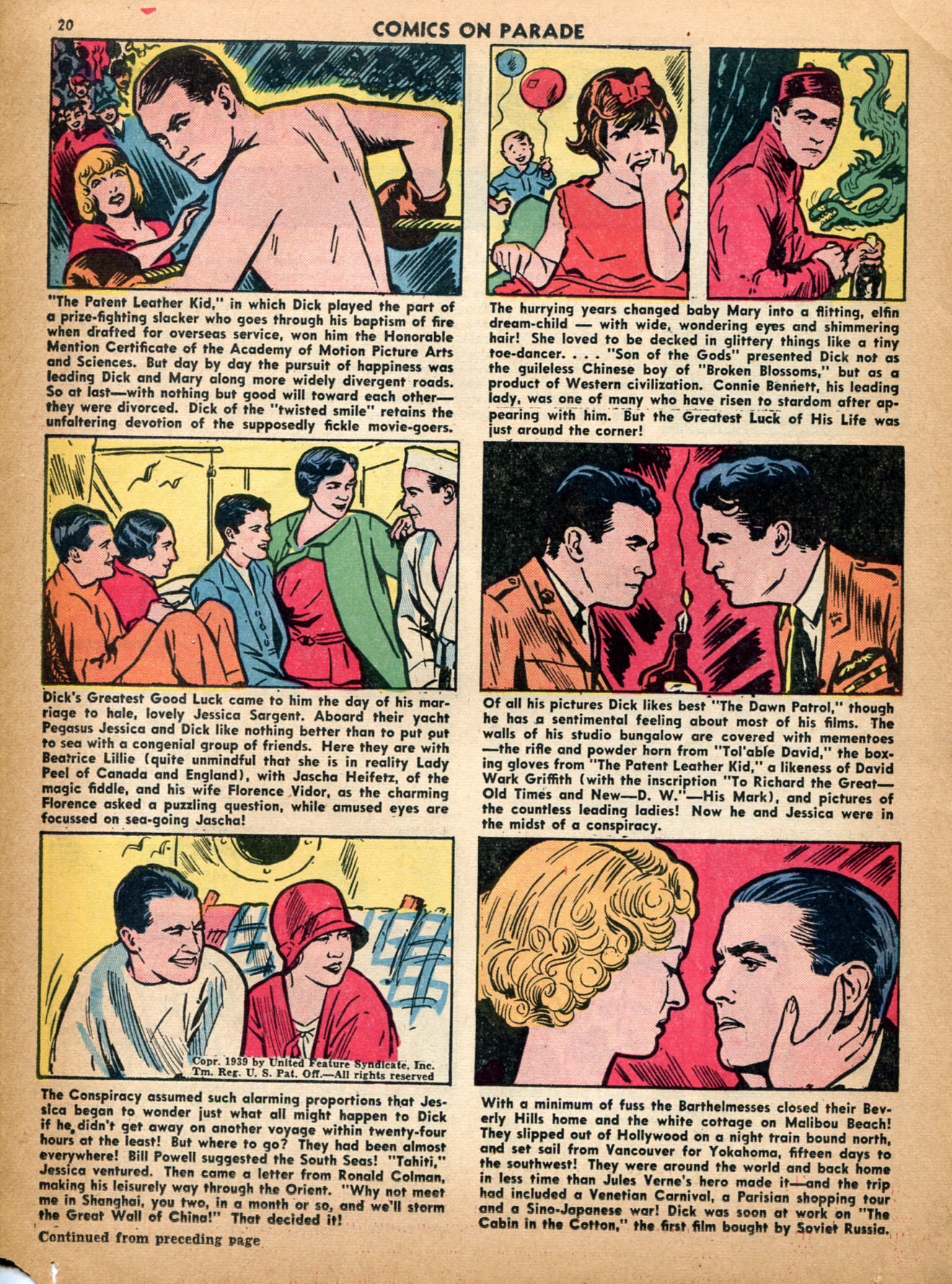 Read online Comics on Parade comic -  Issue #16 - 12