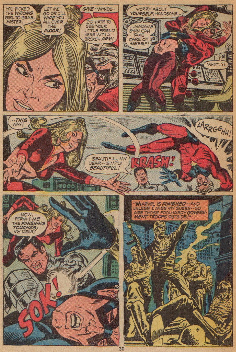 Captain Marvel (1968) Issue #24 #24 - English 22