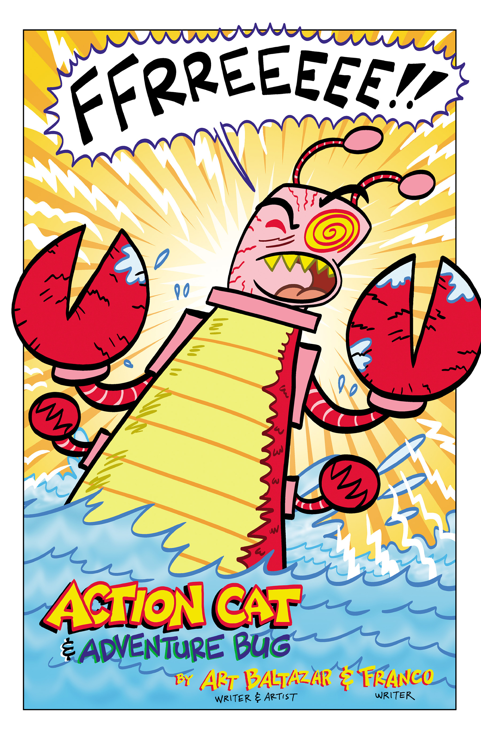 Read online Aw Yeah Comics: Action Cat & Adventure Bug comic -  Issue #4 - 4