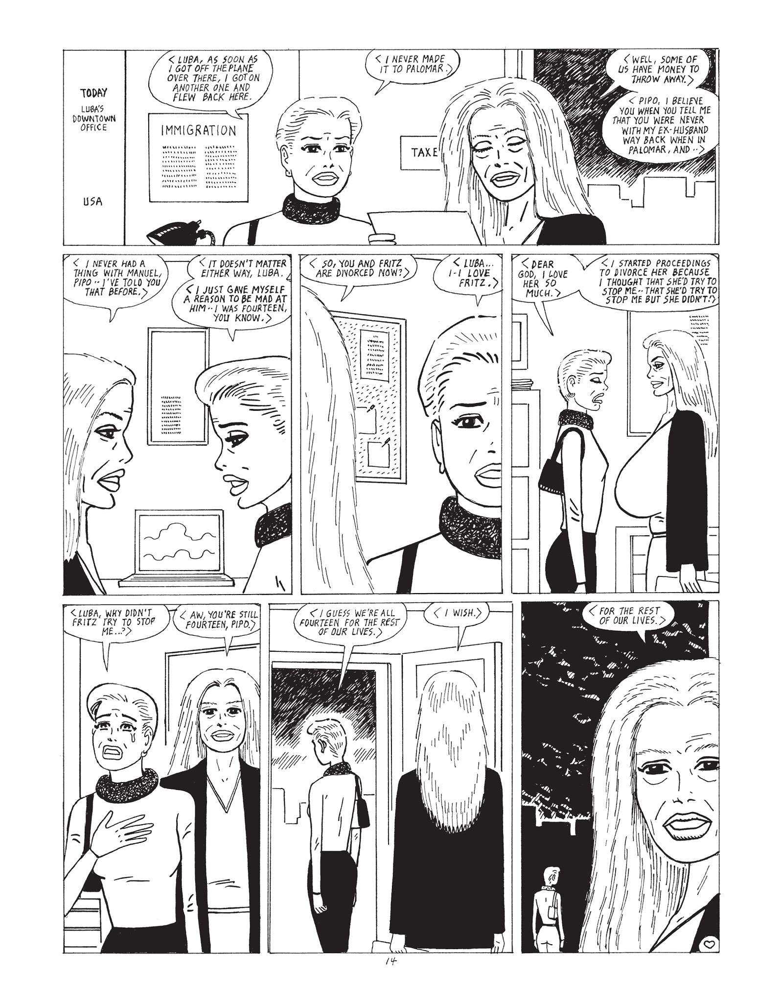 Read online Love and Rockets (2016) comic -  Issue #4 - 16