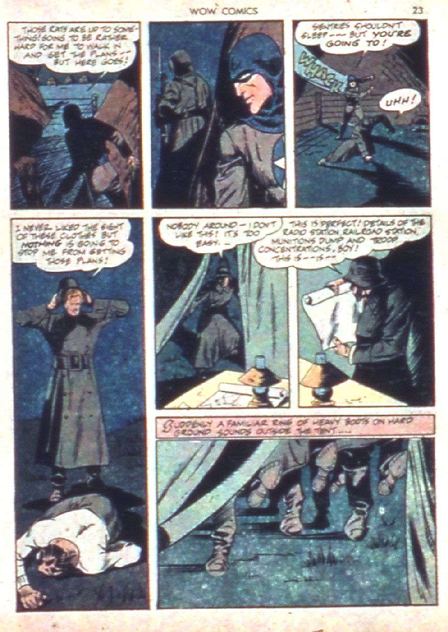 Read online Wow Comics comic -  Issue #7 - 23