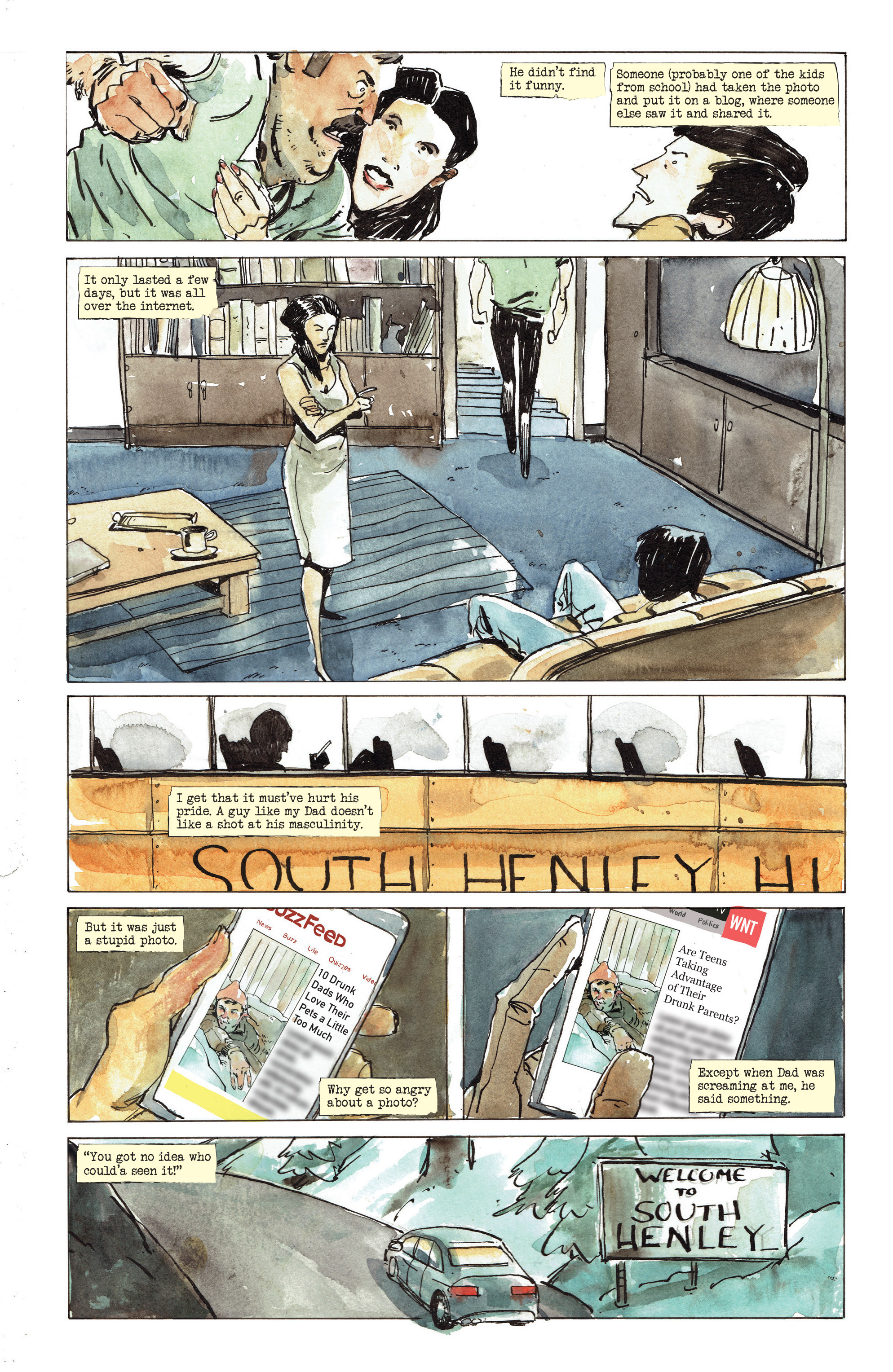 Read online Snow Blind comic -  Issue #1 - 9