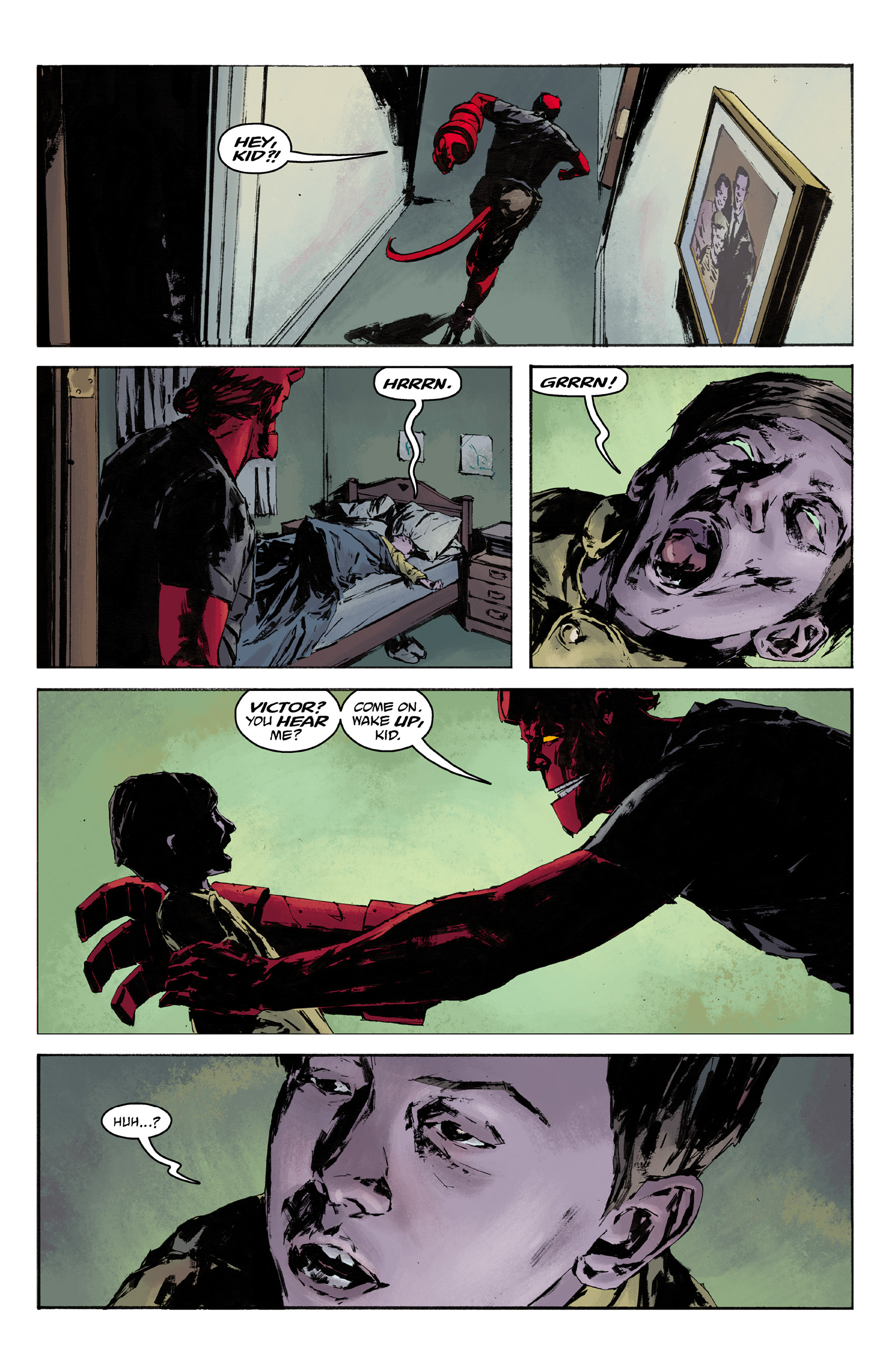 Read online Hellboy and the B.P.R.D.: 1954--The Unreasoning Beast comic -  Issue # Full - 18