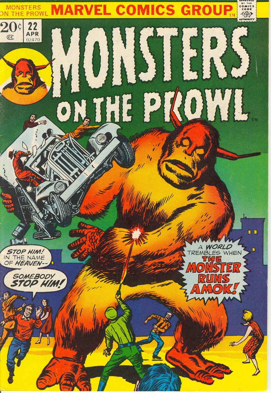 Read online Monsters on the Prowl comic -  Issue #22 - 1