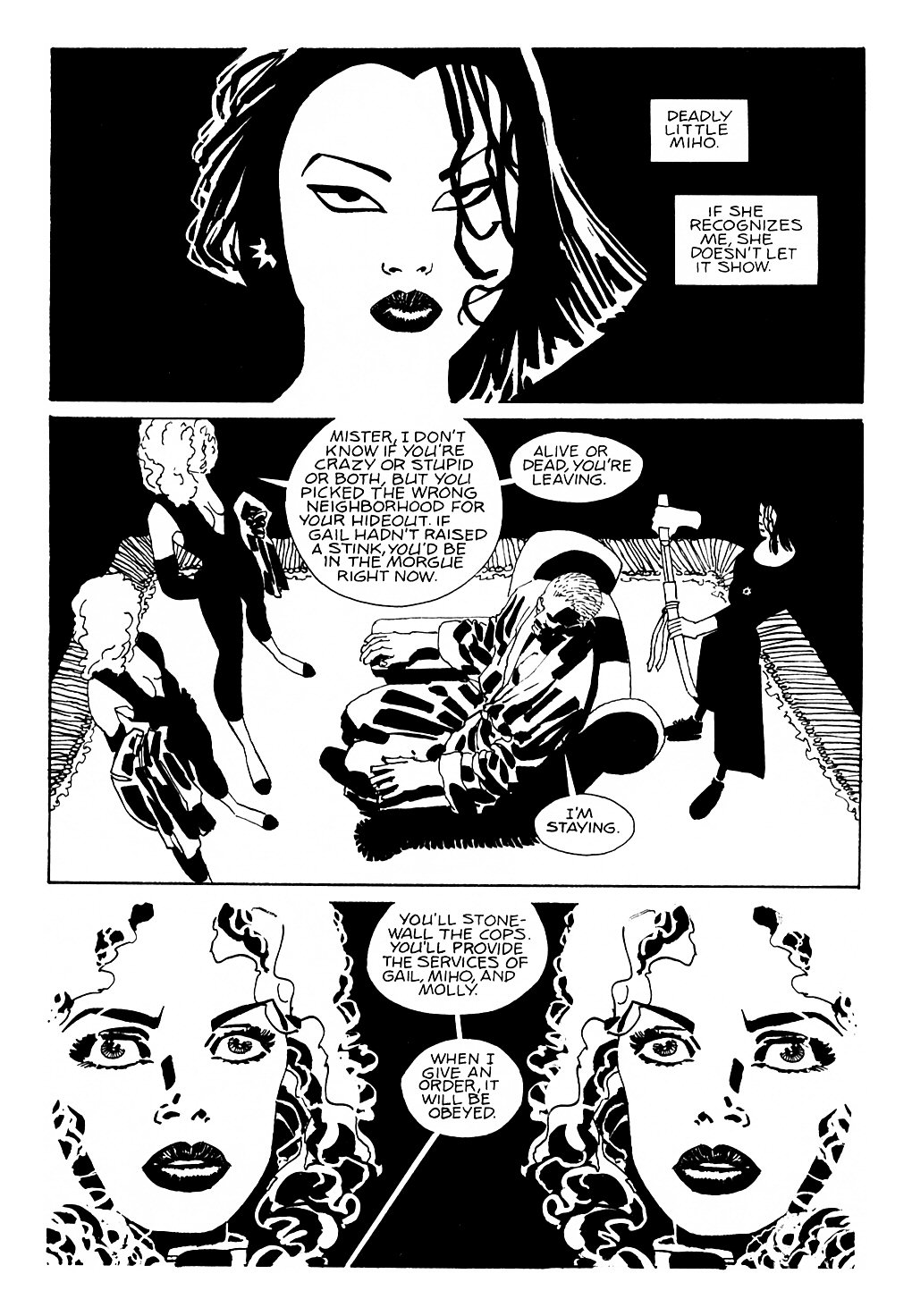 Read online Sin City: A Dame to Kill For comic -  Issue # Full - 155