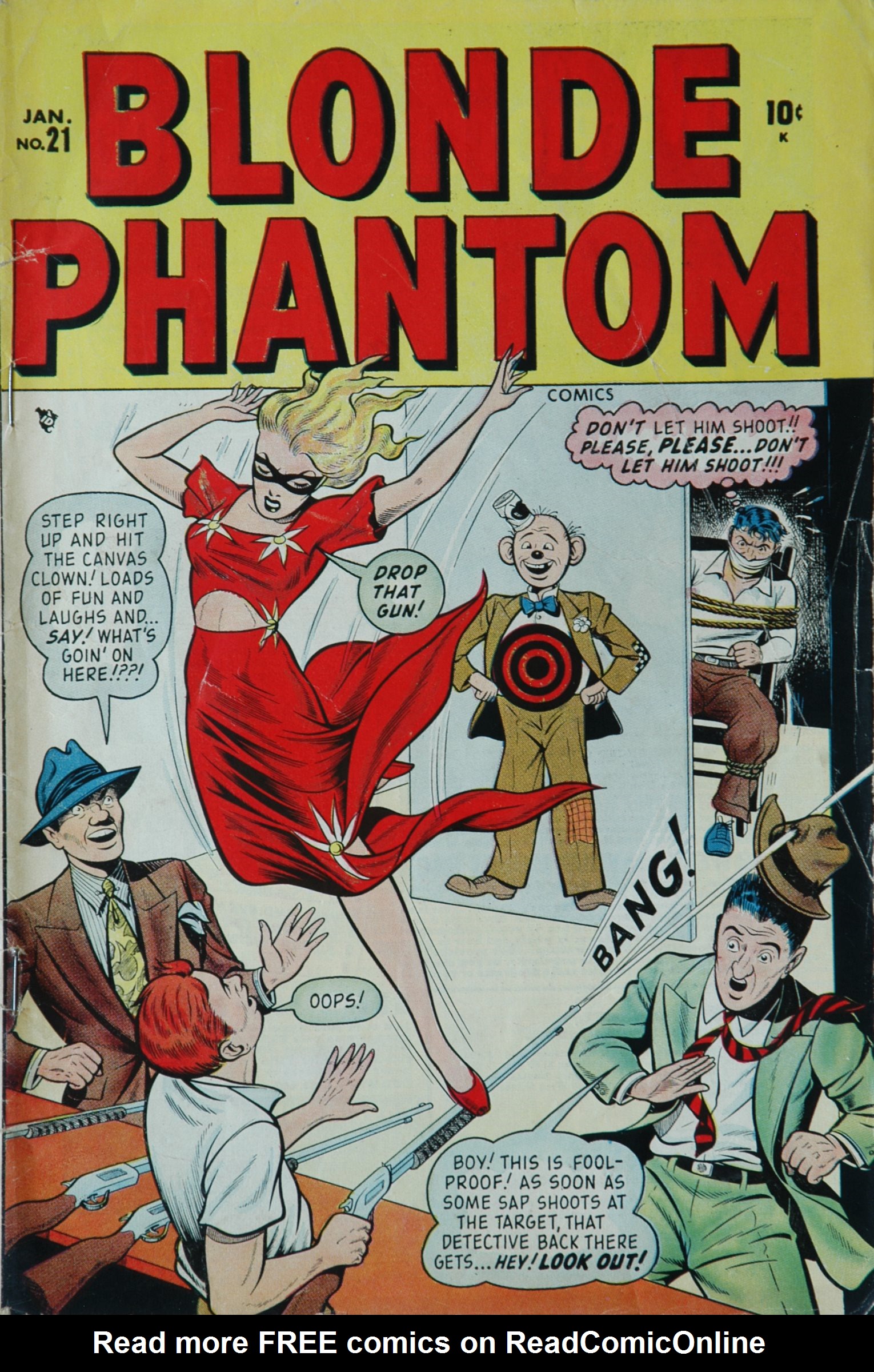 Read online Blonde Phantom Comics comic -  Issue #21 - 1