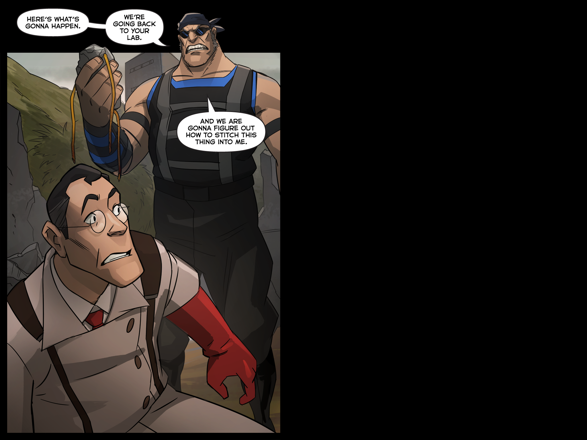 Read online Team Fortress 2 comic -  Issue #6 - 99