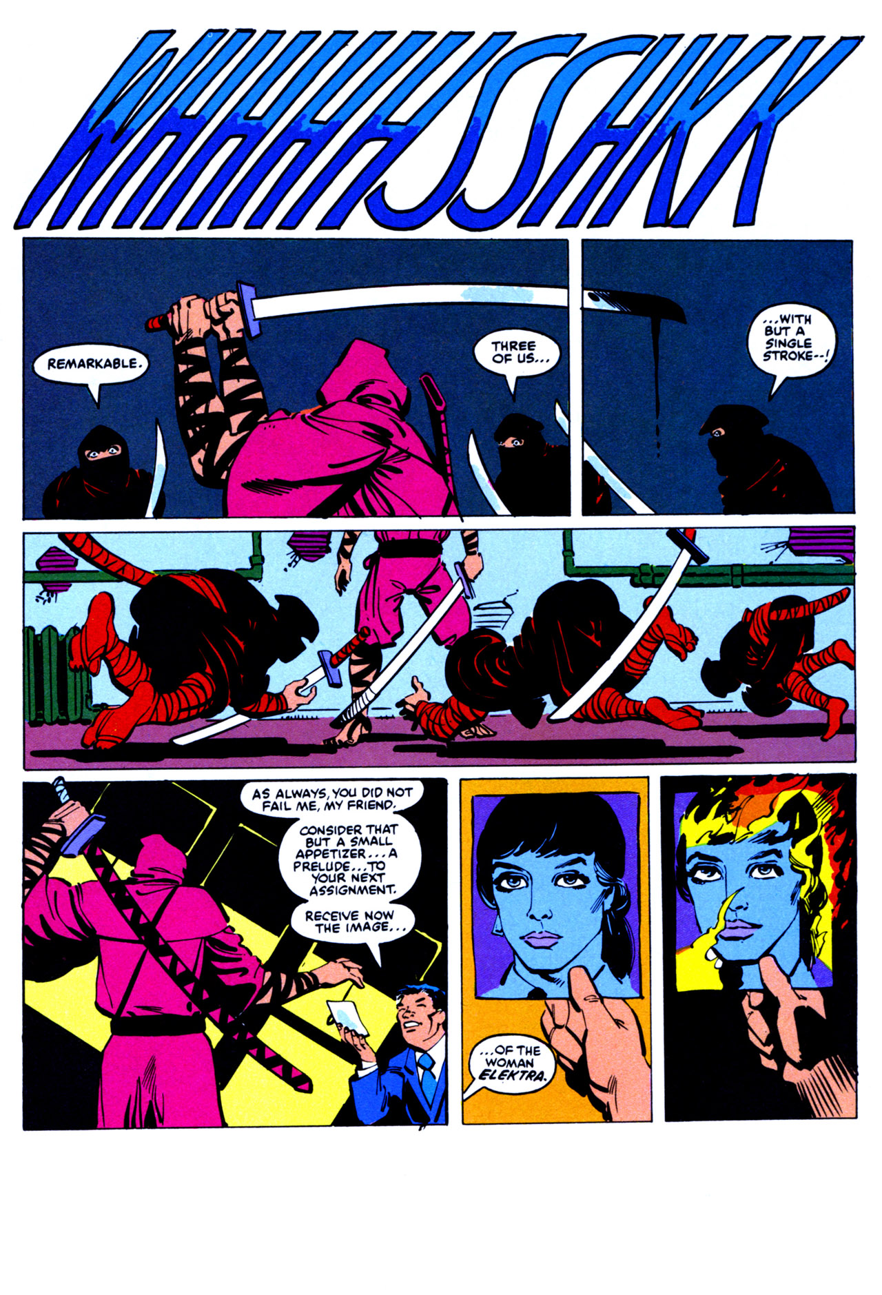 Read online The Elektra Saga comic -  Issue #2 - 20