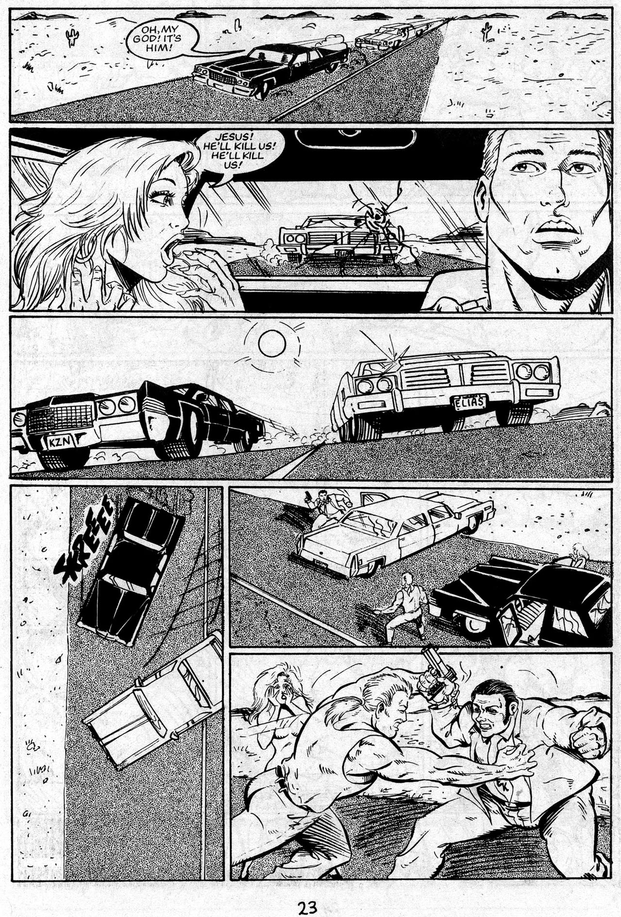 Read online Apache Dick comic -  Issue #1 - 26