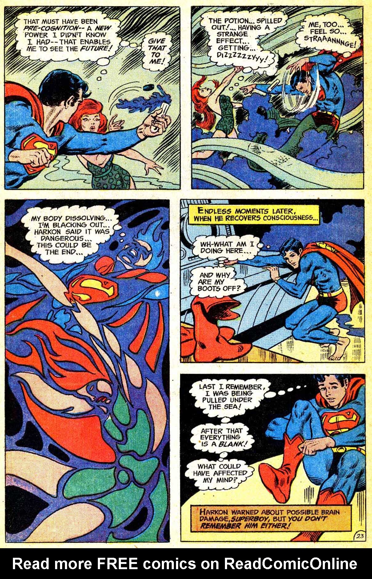 Read online Superboy (1949) comic -  Issue #194 - 24