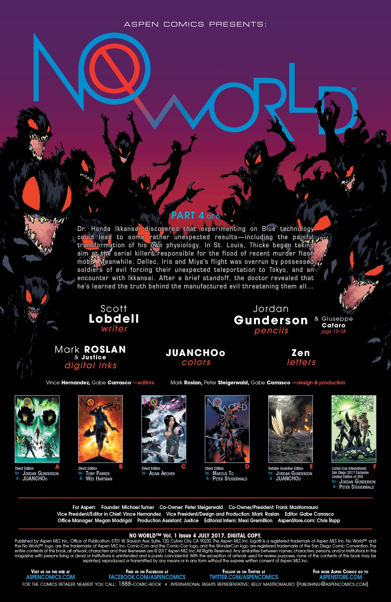 Read online No World comic -  Issue #4 - 5